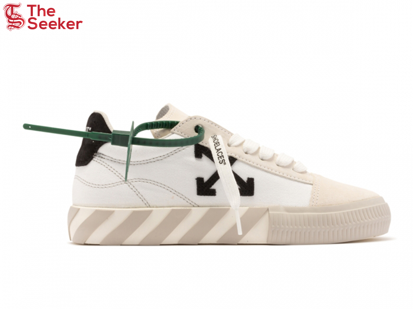 OFF-WHITE Vulc Low White Beige Black (Women's)