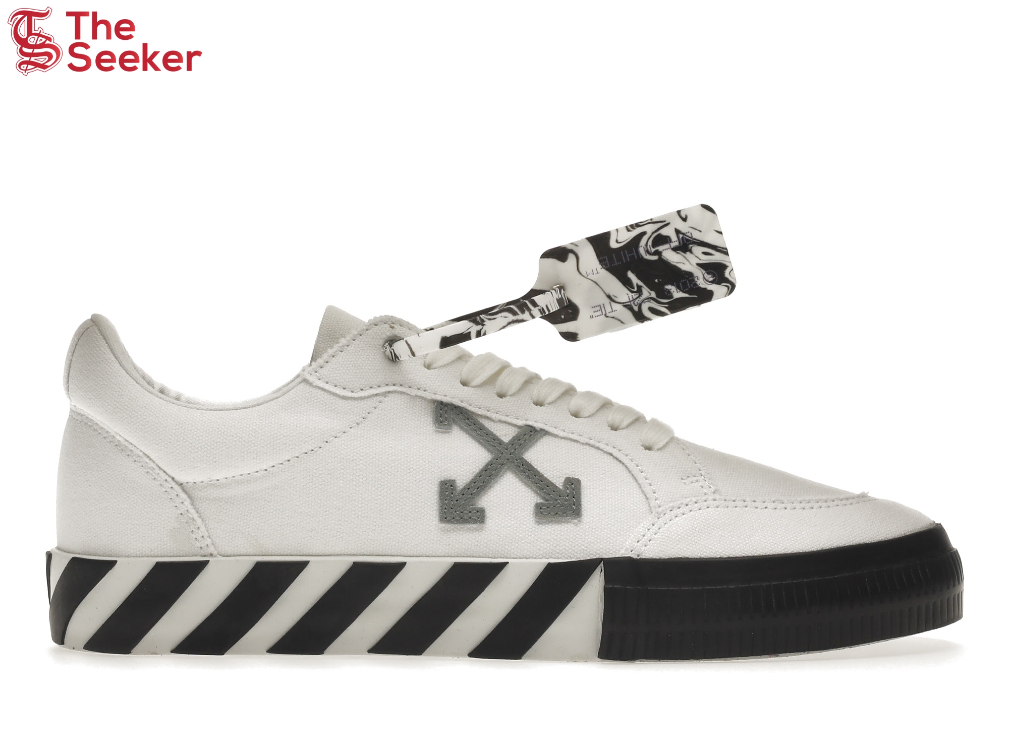 OFF-WHITE Vulc Low White Grey