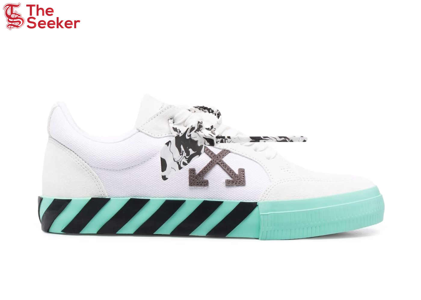 OFF-WHITE Vulc Low White Grey Mint Green