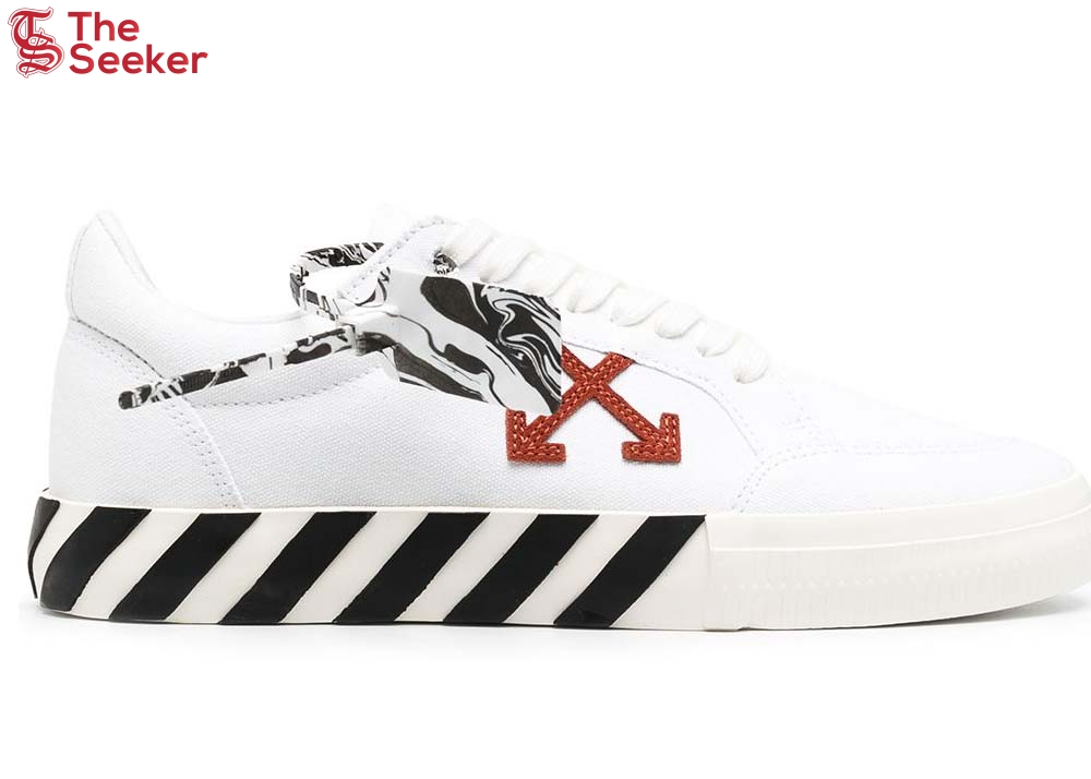 OFF-WHITE Vulc Low White Red Arrow