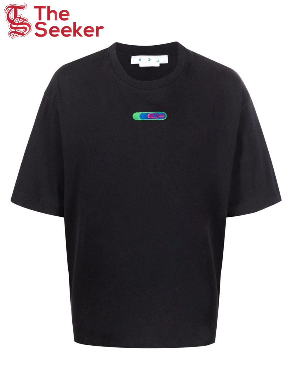 OFF-WHITE Weed Arrows Oversized T-Shirt Black/Green