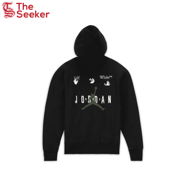 OFF-WHITE x Jordan Hoodie (Asia Sizing) Black