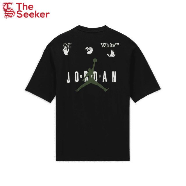 OFF-WHITE x Jordan T-shirt (Asia Sizing) Black