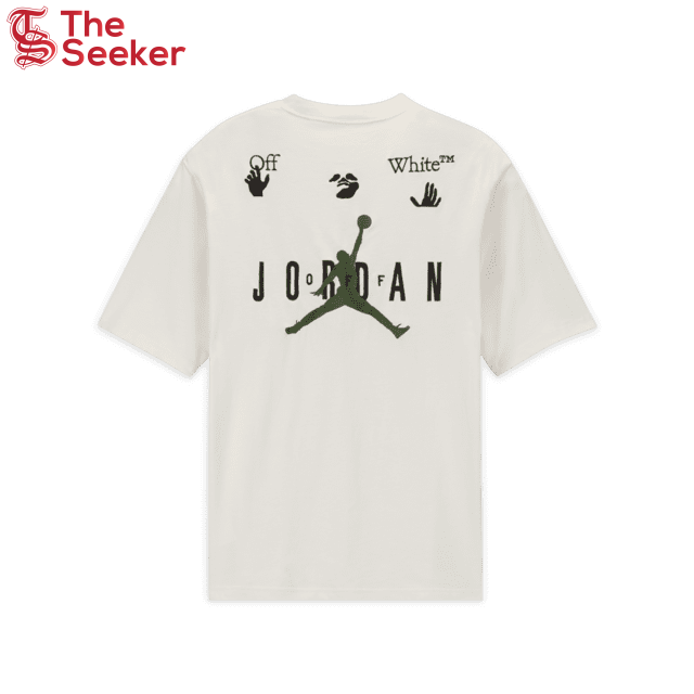 OFF-WHITE x Jordan T-shirt (Asia Sizing) White