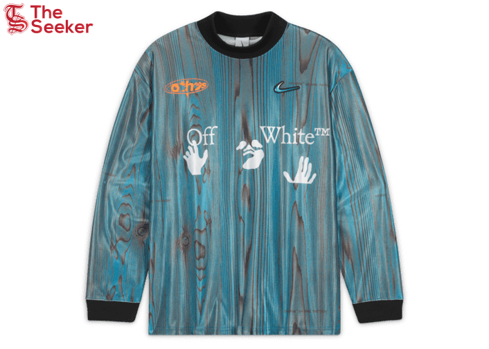 OFF-WHITE x Nike 001 Soccer Jersey (Asia Sizing) Blue