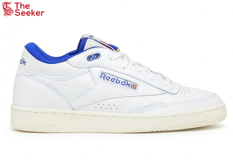 Reebok Club C Mid II Vintage White Bright Cobalt