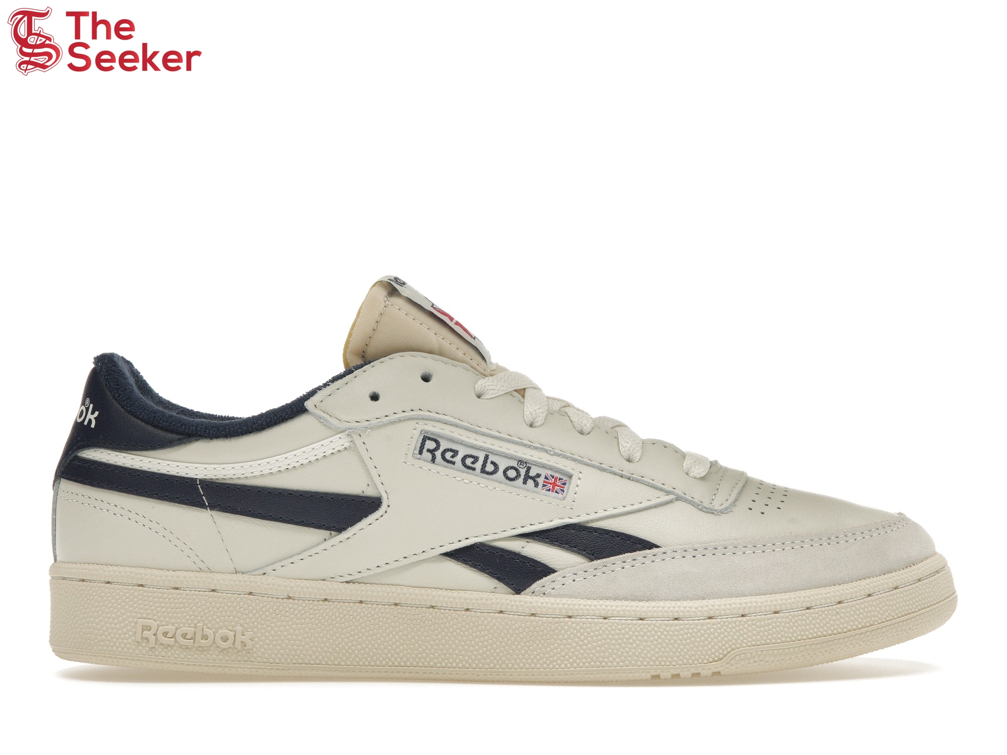 Reebok Club C Revenge Vintage Chalk Alabaster Vector Navy