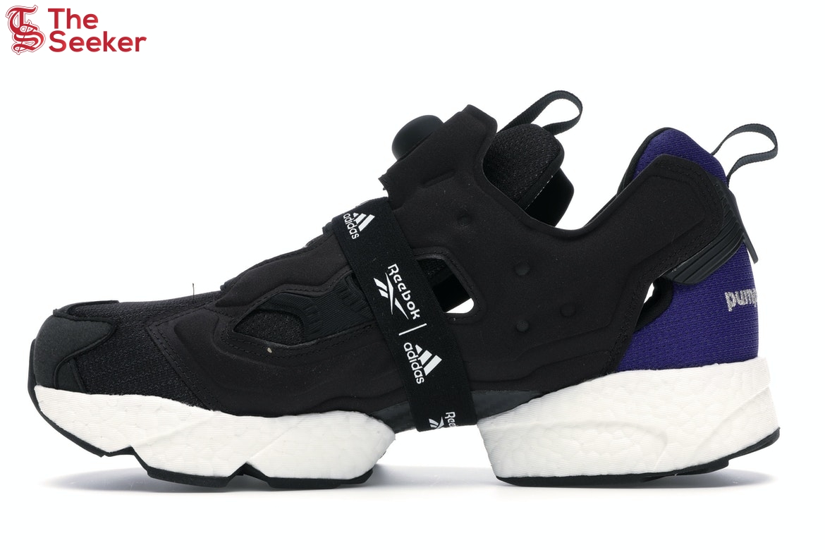 Reebok◇INSTAPUMP FURY BOOST 26cm BLU オンライン限定商品 - スニーカー