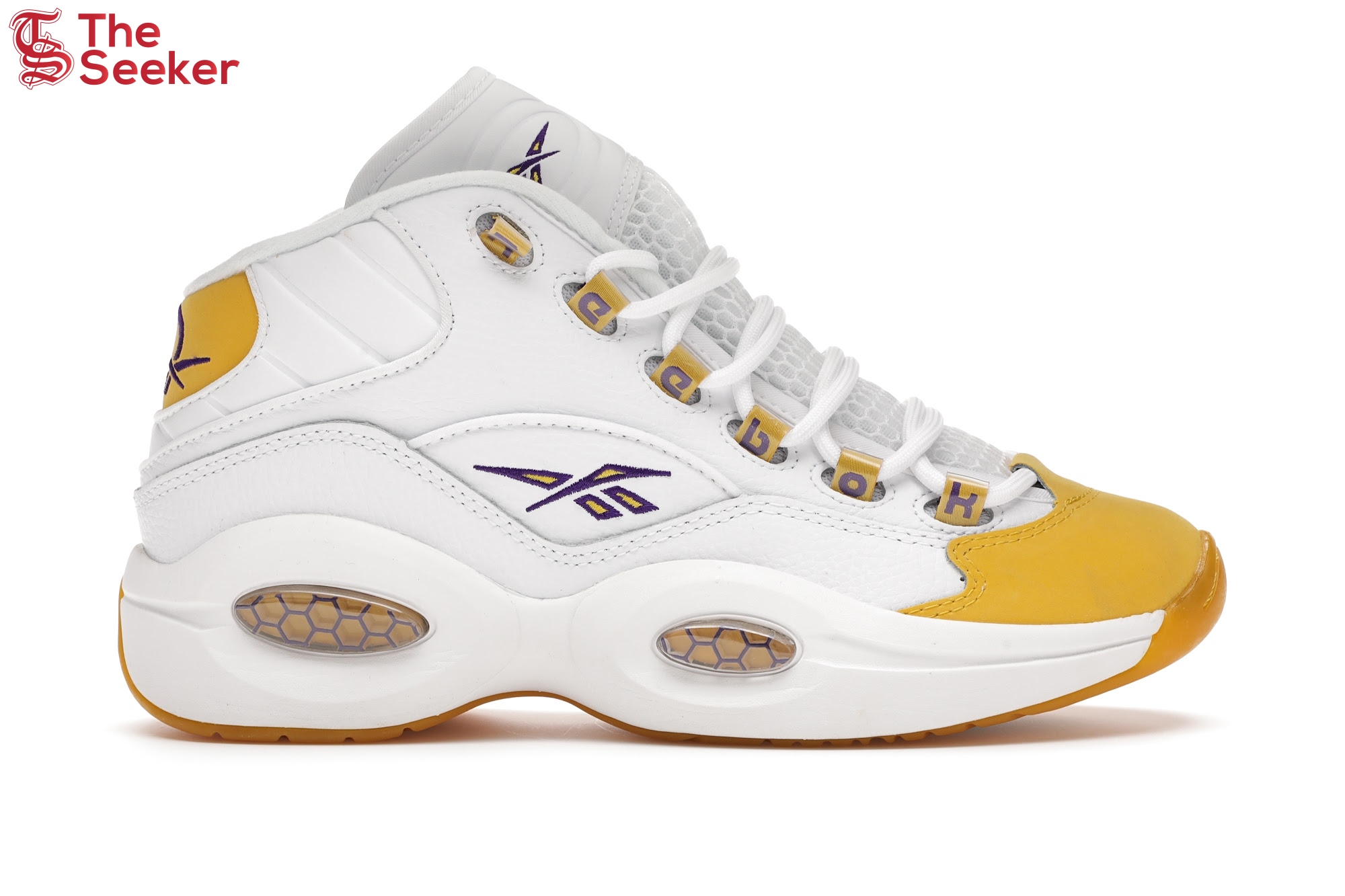 Reebok Question Mid Yellow Toe (GS)