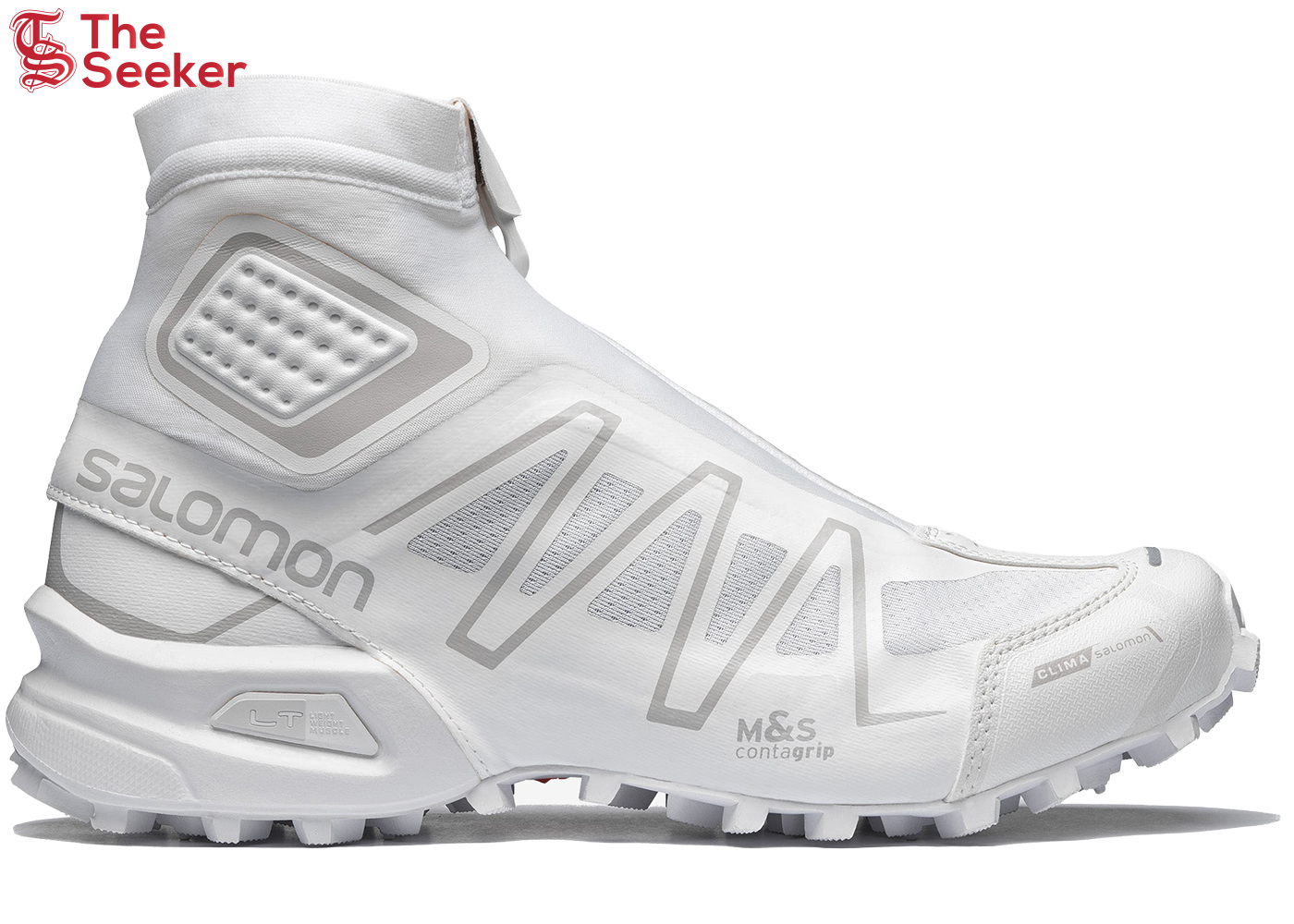 Salomon Snowcross White Lunar Rock