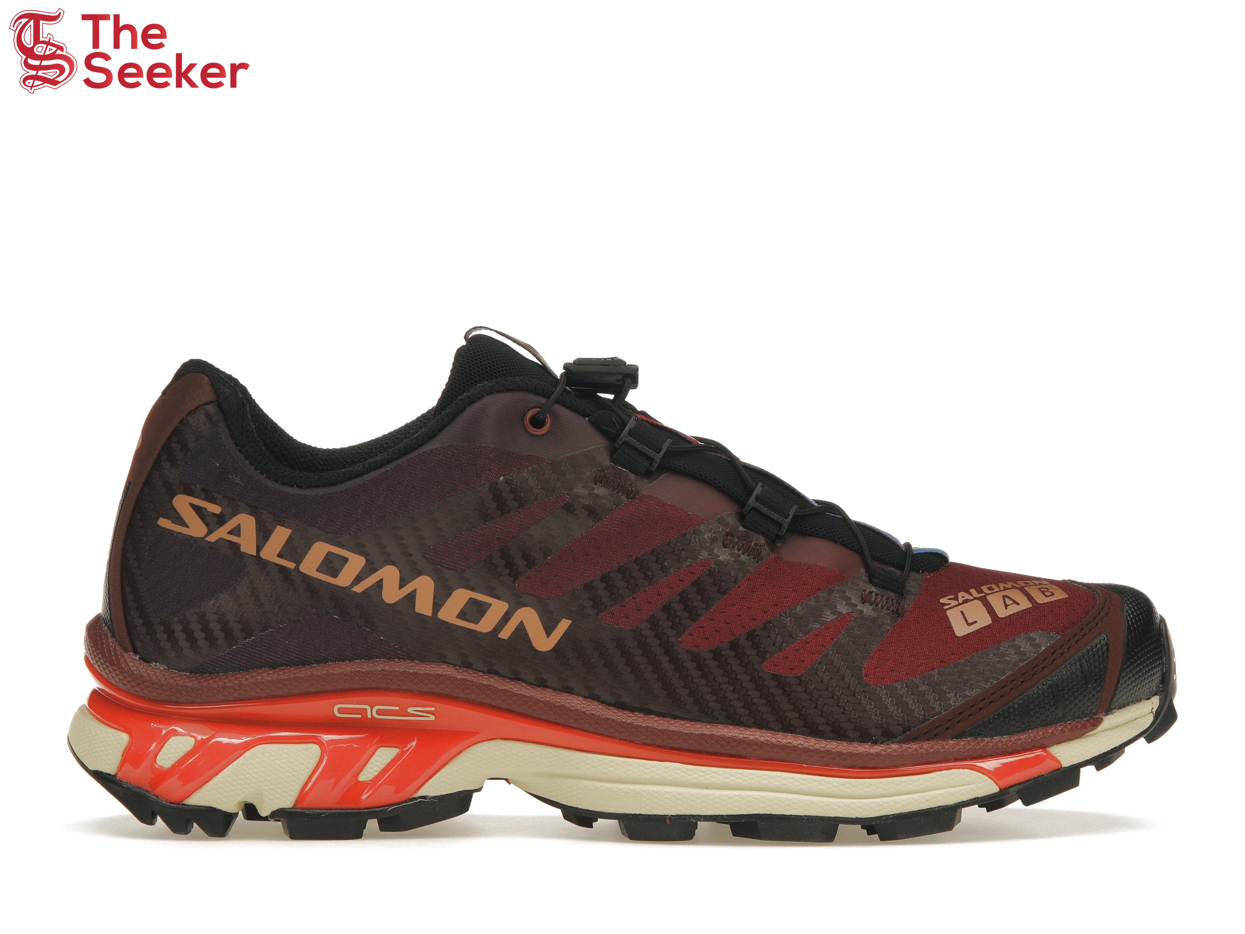 Salomon XT-4 Bitter Chocolate Mocha Mousse Fiery Red