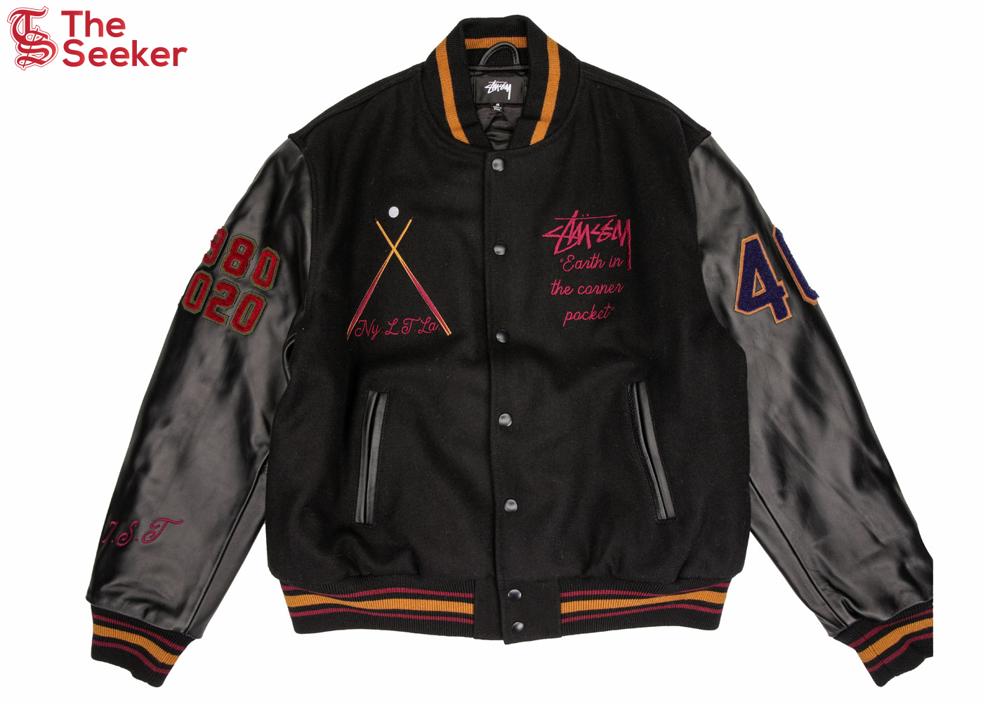 Stussy 40th Anniversary IST Jacket Black