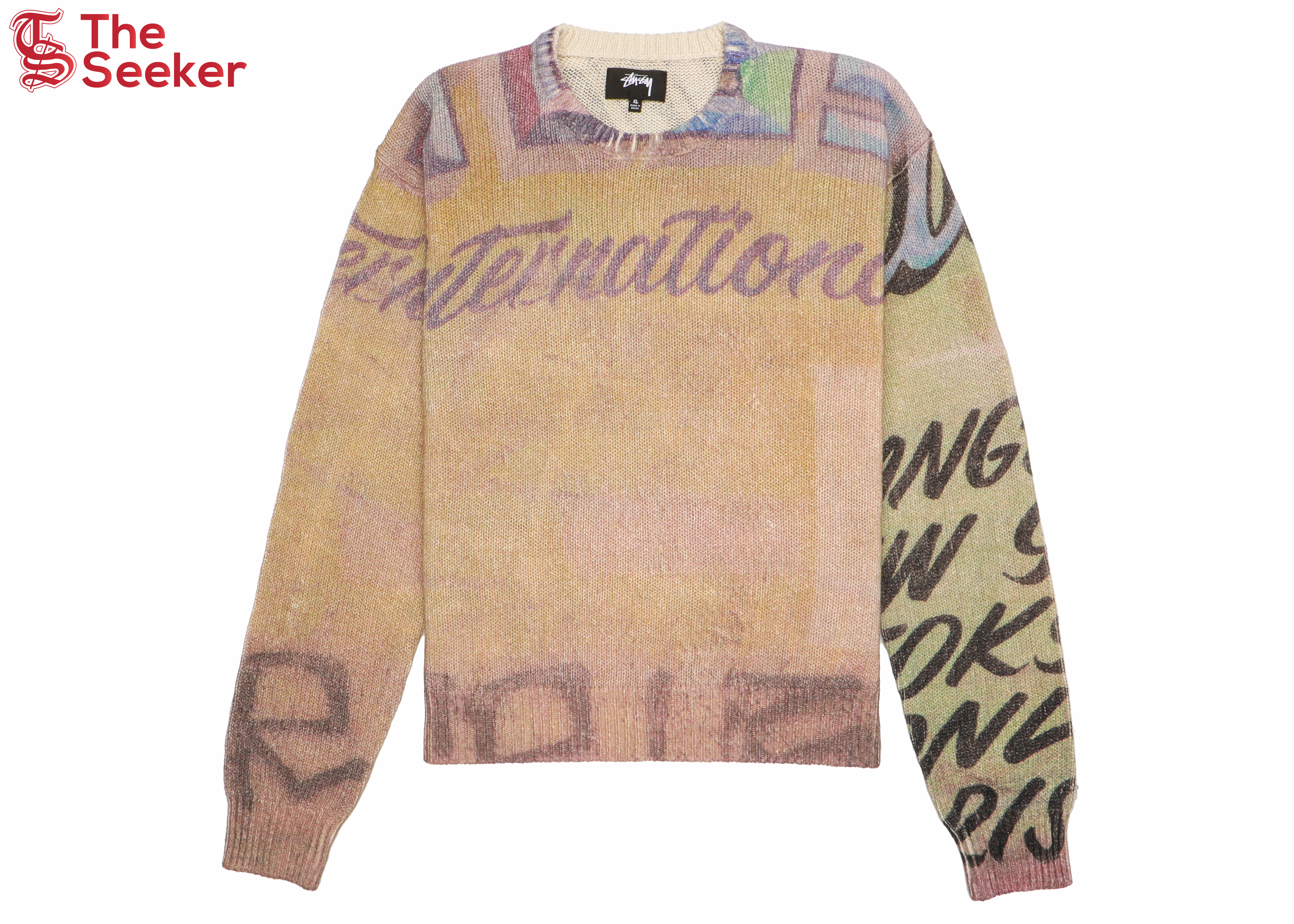 Stussy Alfonso Sweater Multicolor