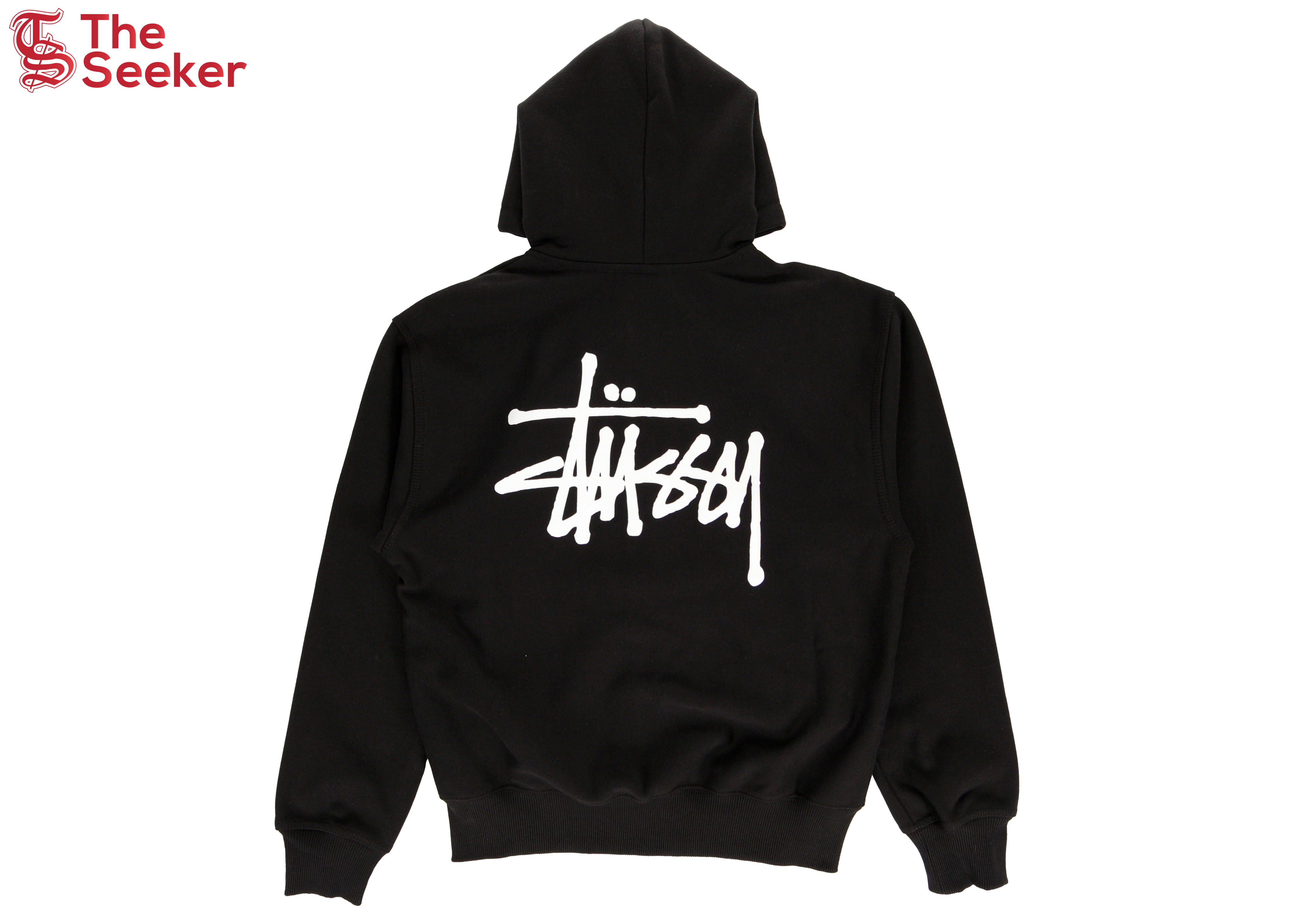 Stussy Basic Zip Hoodie Black