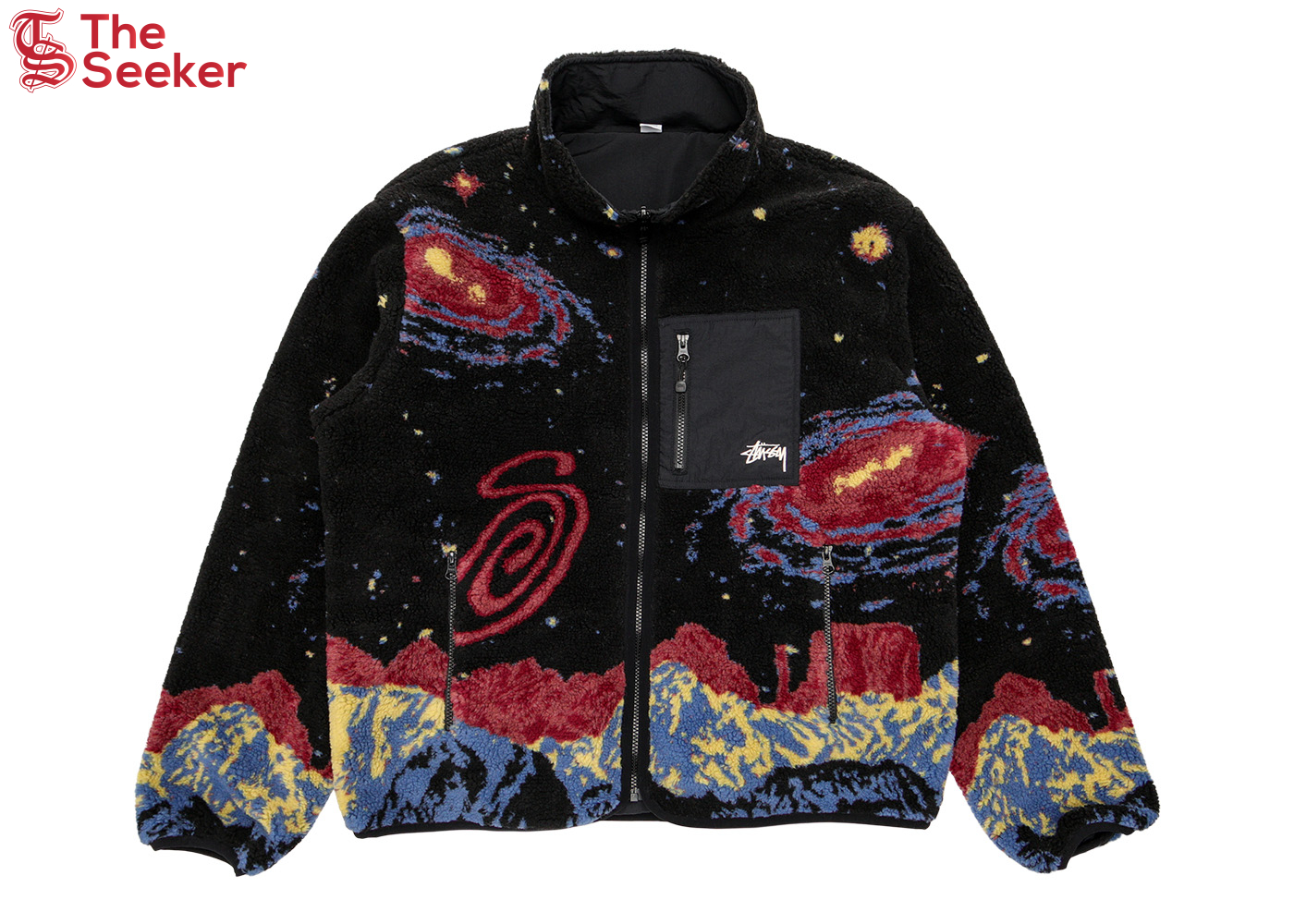 Stussy Cosmos Reversible Jacket Black/Multi