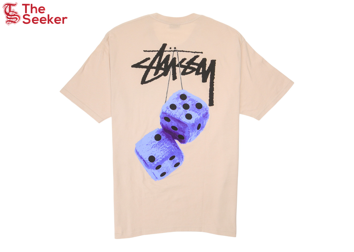 Stussy Fuzzy Dice Tee Smoke