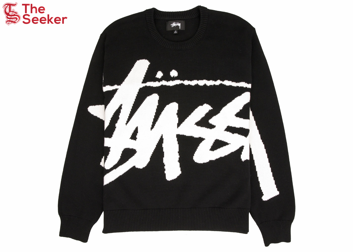 Stussy Stock Sweater Black