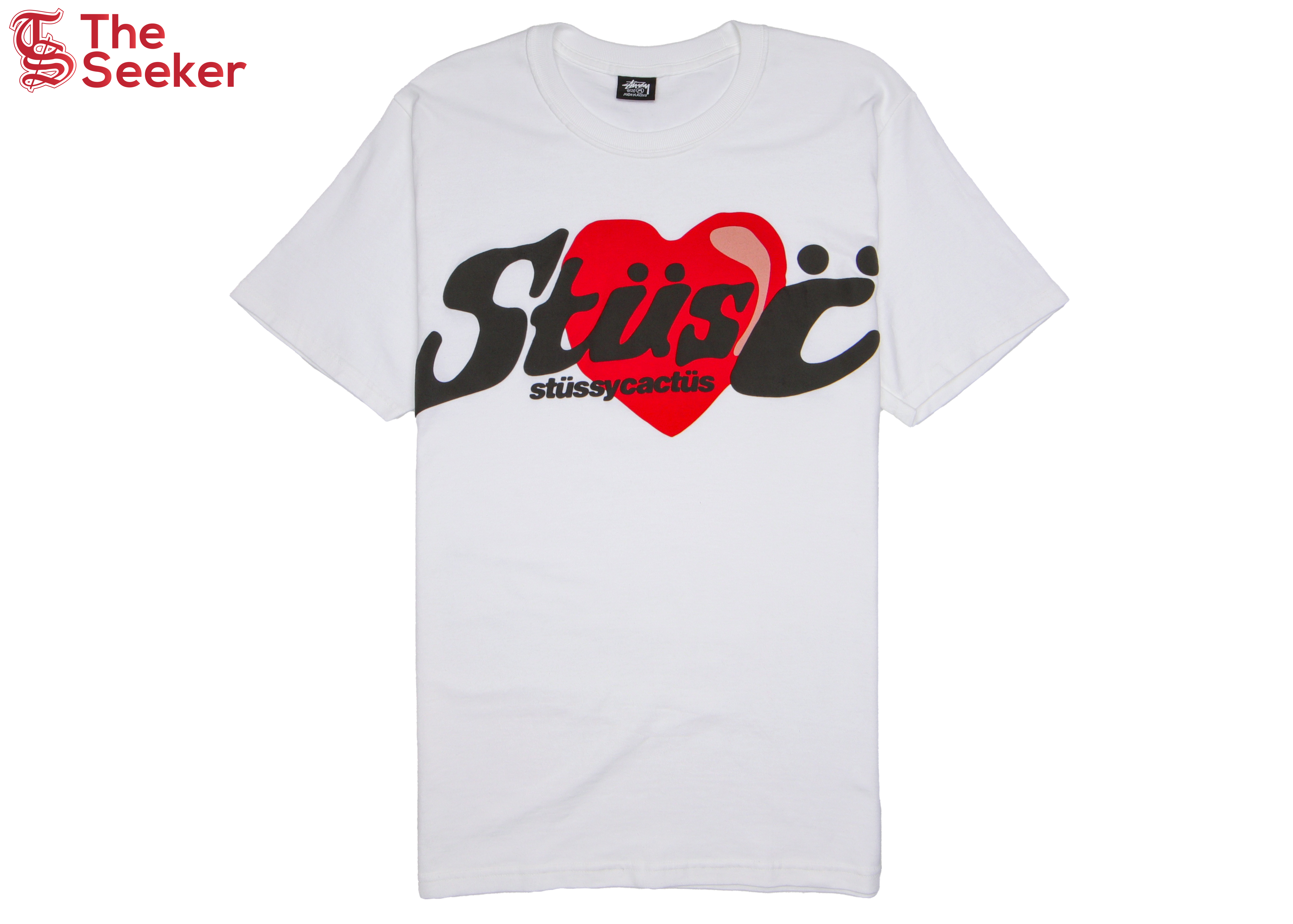 Stussy x CPFM Heart T-shirt White