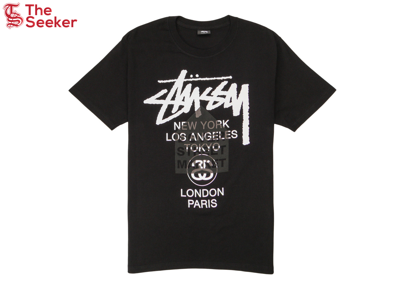 Stussy x Dover Street Market T-shirt Black