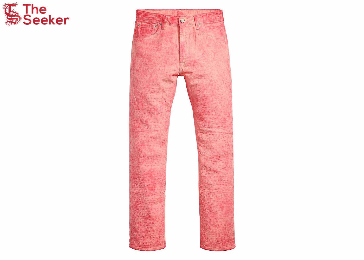 Stussy x Levi's Dyed Jacquard Jean Pink