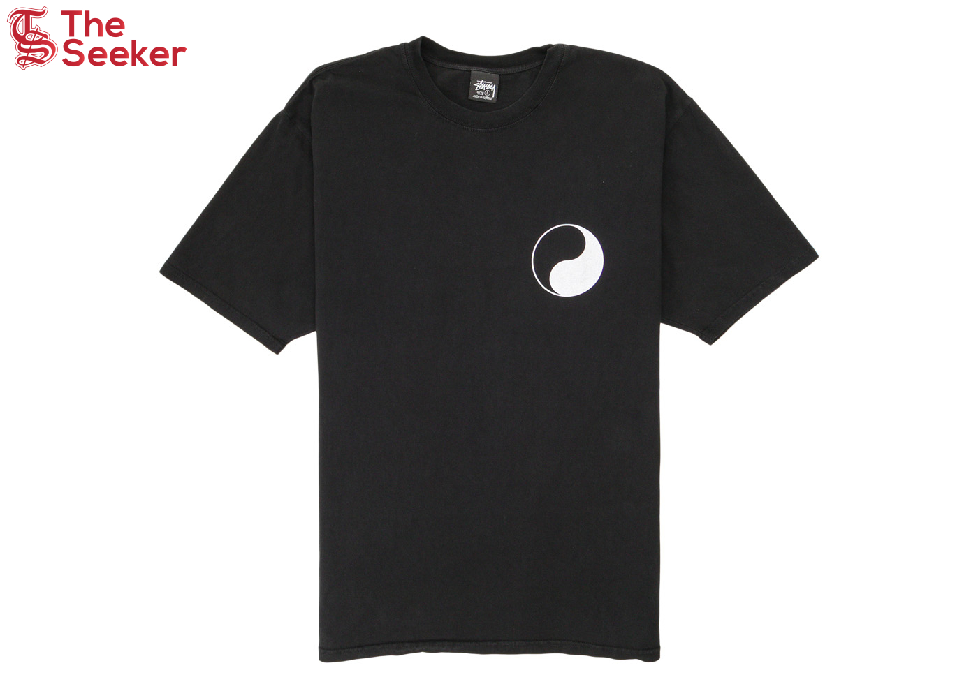 Stussy x Our Legacy Work Shop Yin Yang Pigment Dyed Tee Black