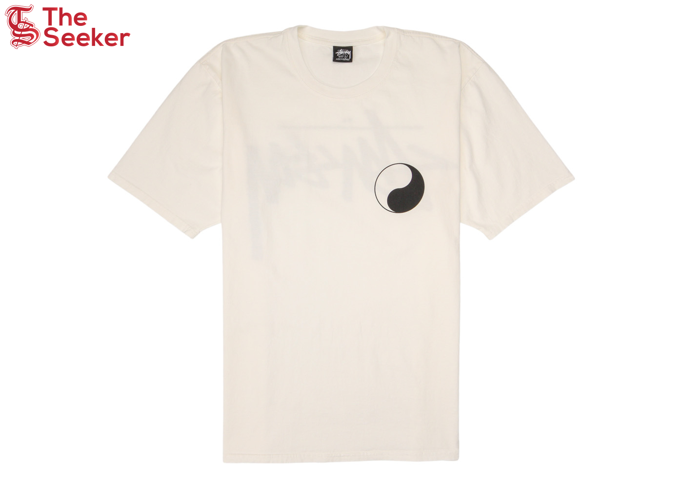 Stussy x Our Legacy Work Shop Yin Yang Pigment Dyed Tee Natural