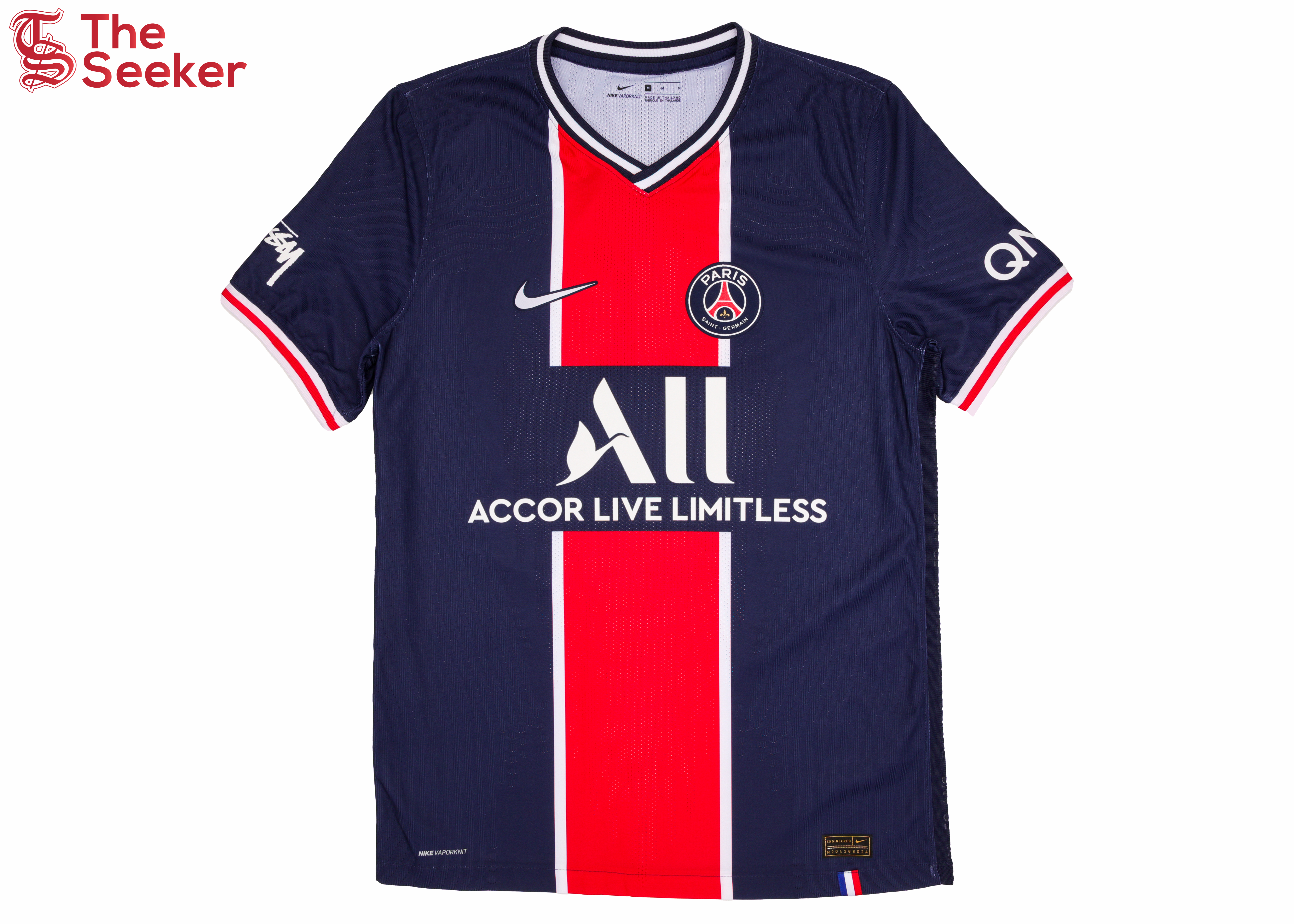 Stussy x PSG Football Jersey Navy Blue