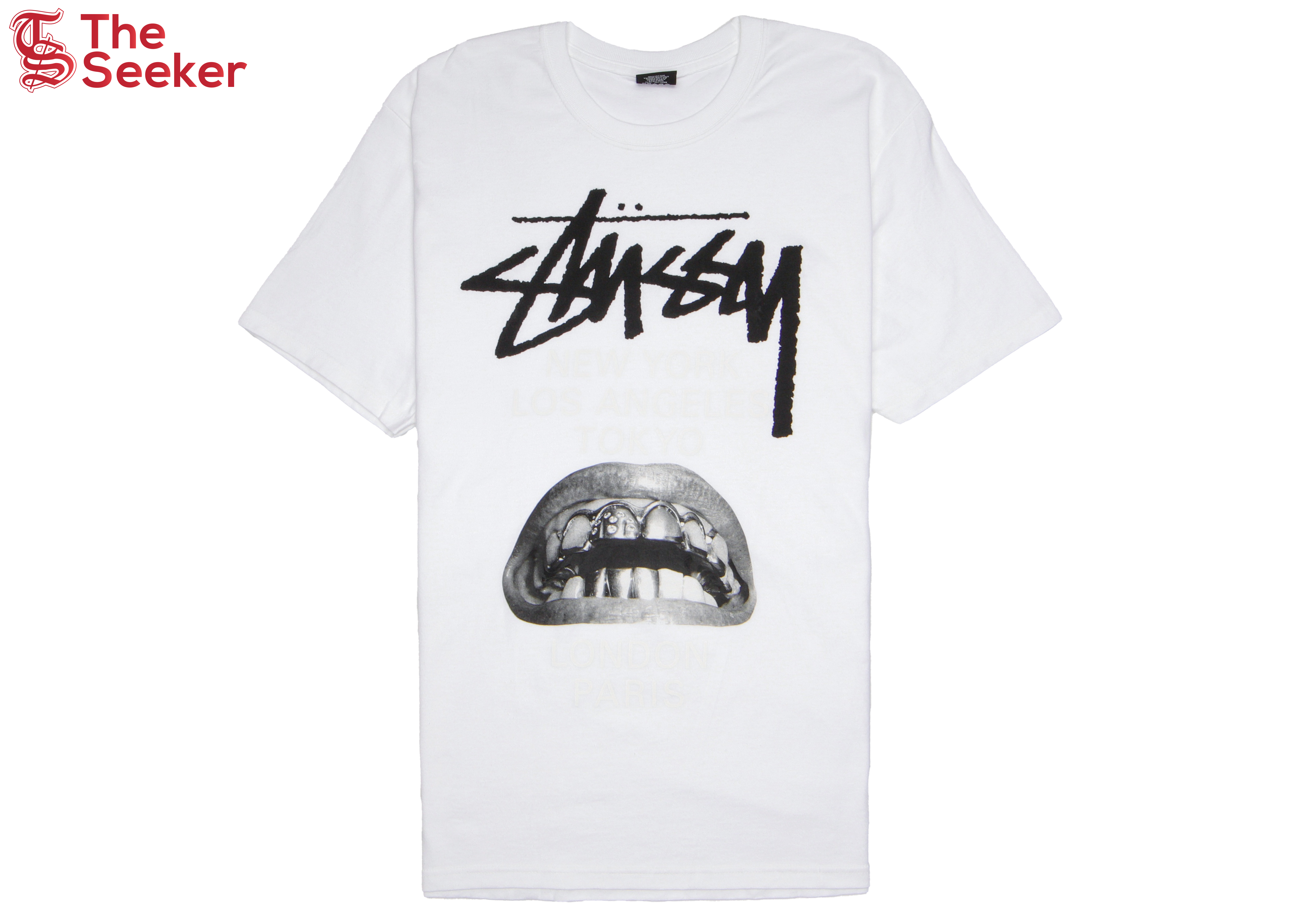 Stussy x Rick Owens World Tour Collection T-Shirt White