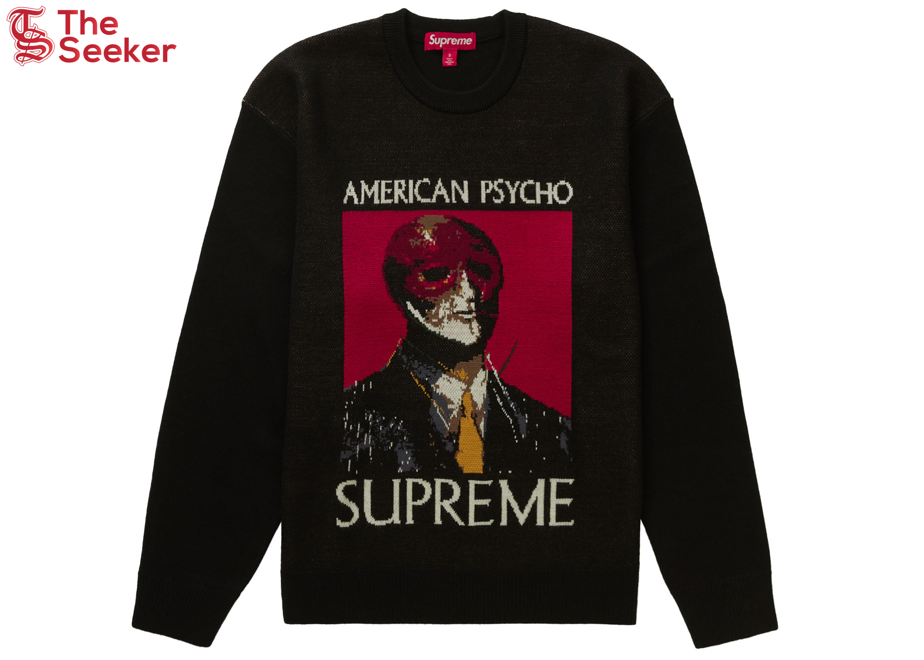 Supreme American Psycho Sweater Black