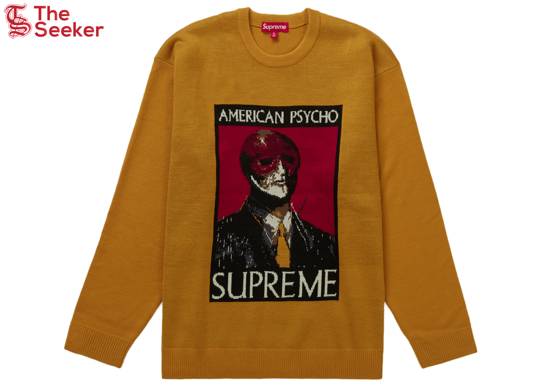Supreme American Psycho Sweater Yellow
