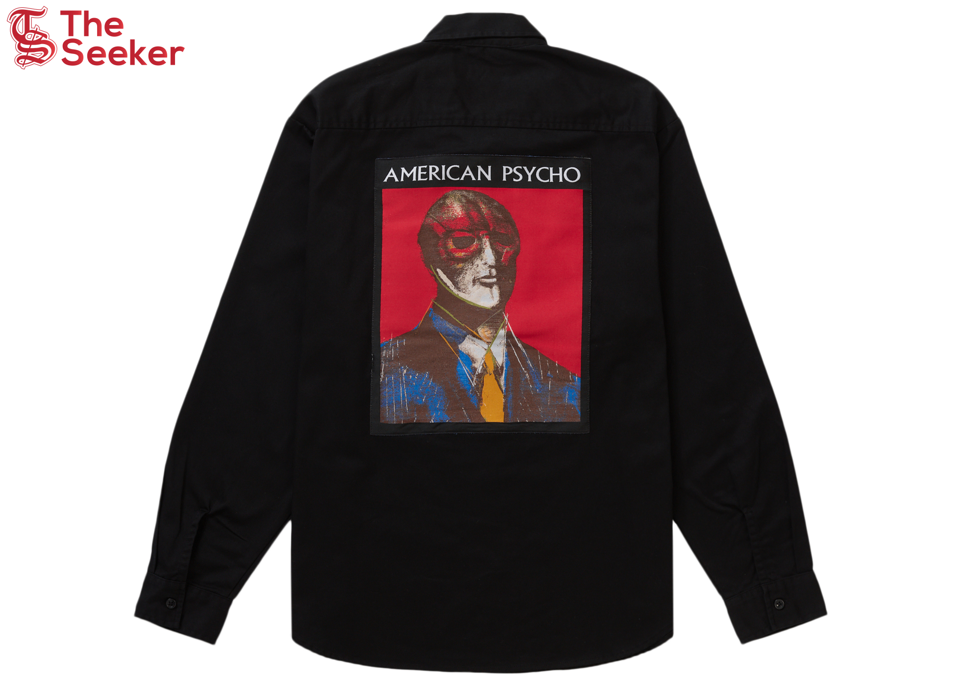 Supreme American Psycho Work Shirt Black