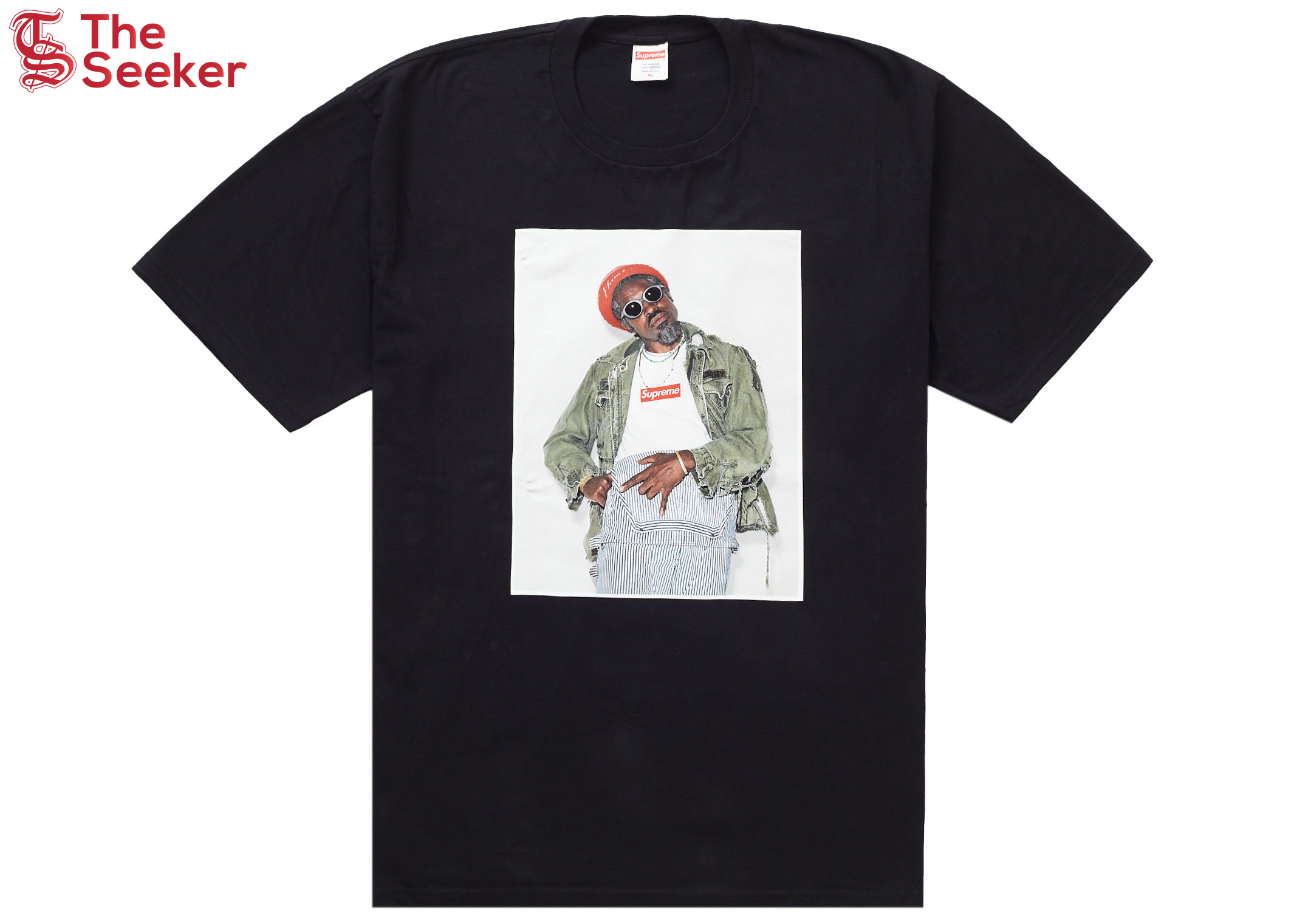 Supreme André 3000 Tee Black