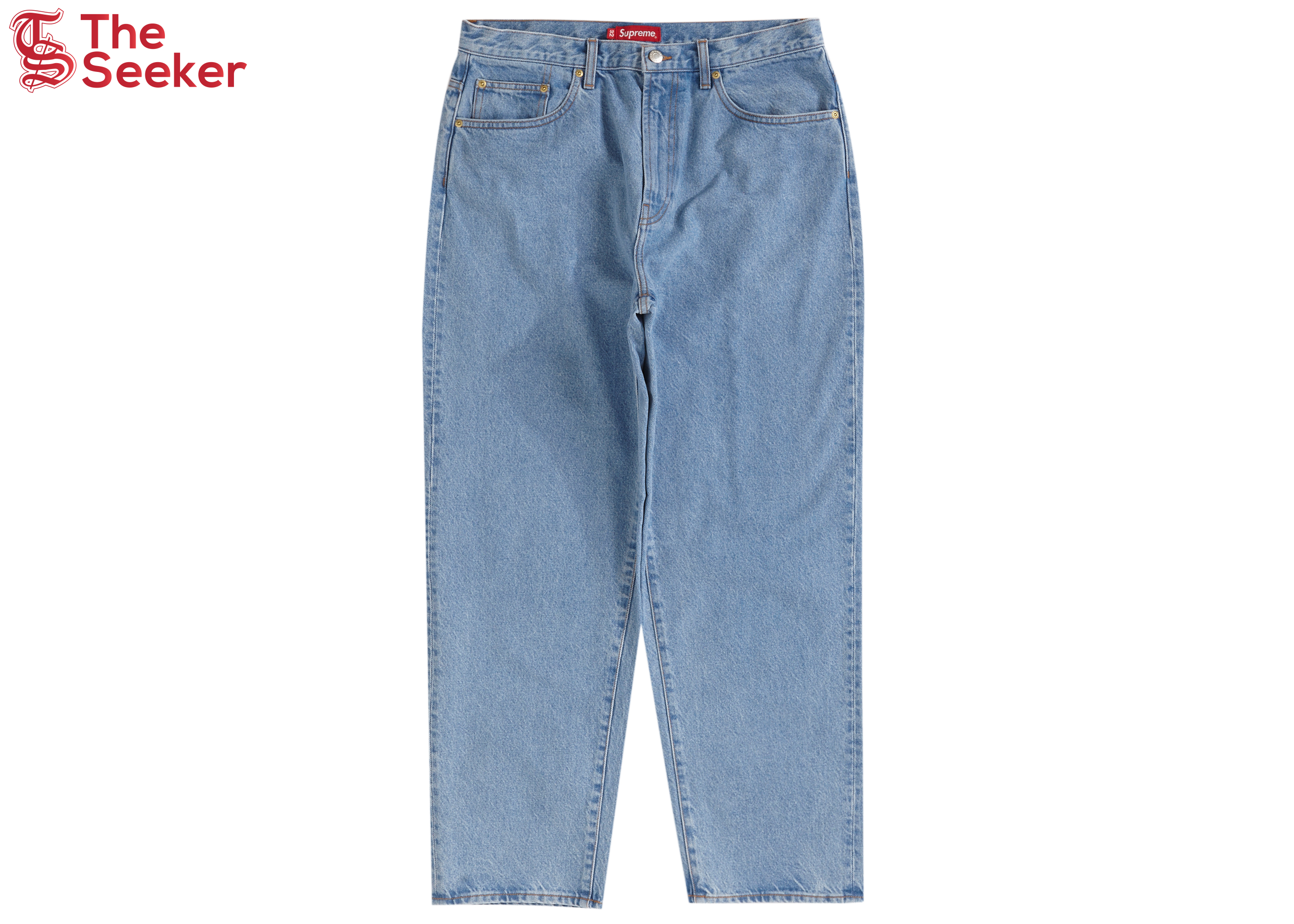 Supreme Baggy Jean (FW22) Washed Blue