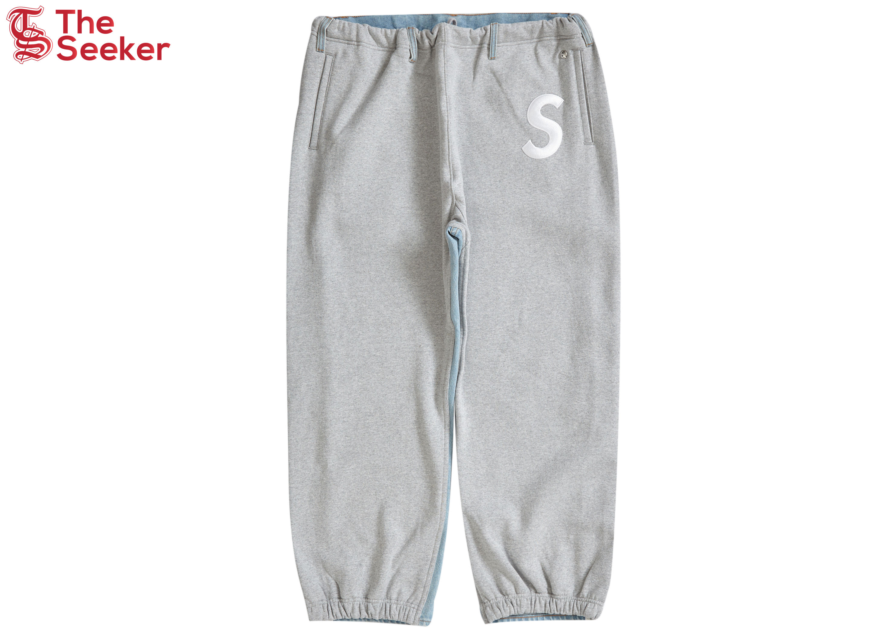 Supreme Bless Sweatpant Jean Heather Grey