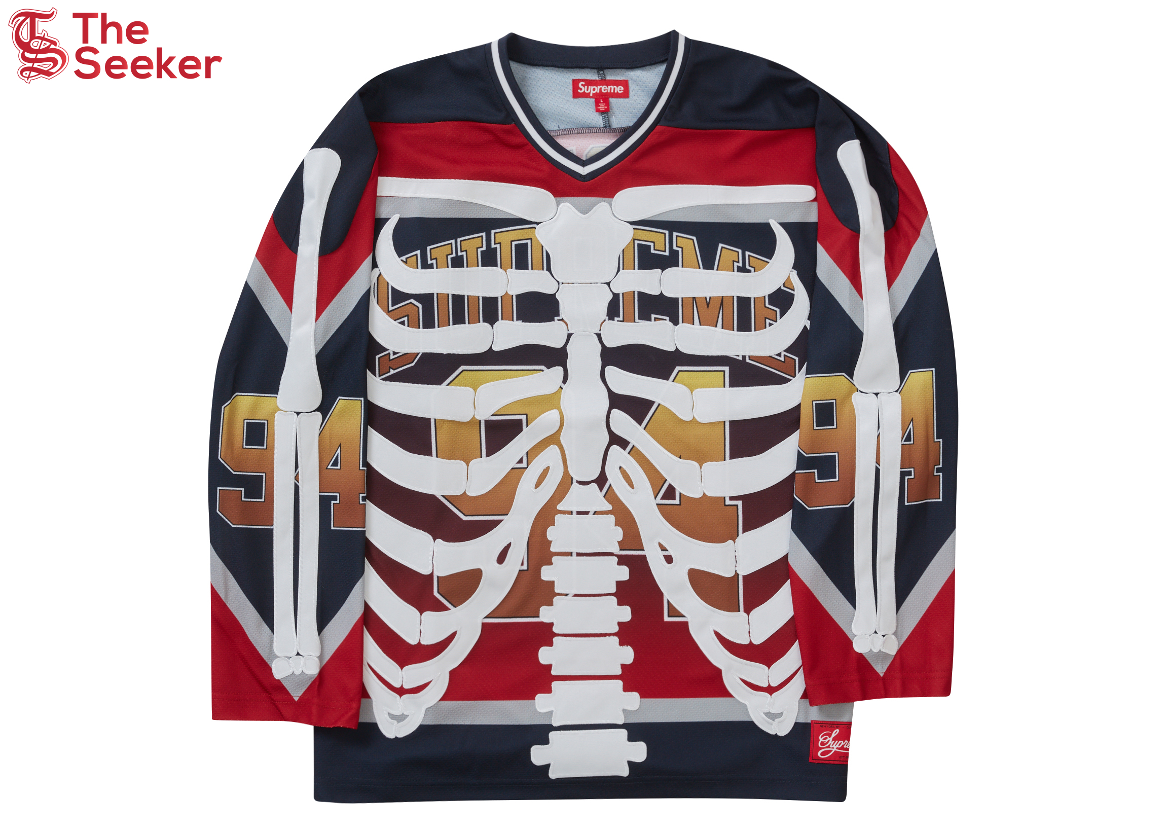 Supreme Bones Hockey Jersey Multicolor