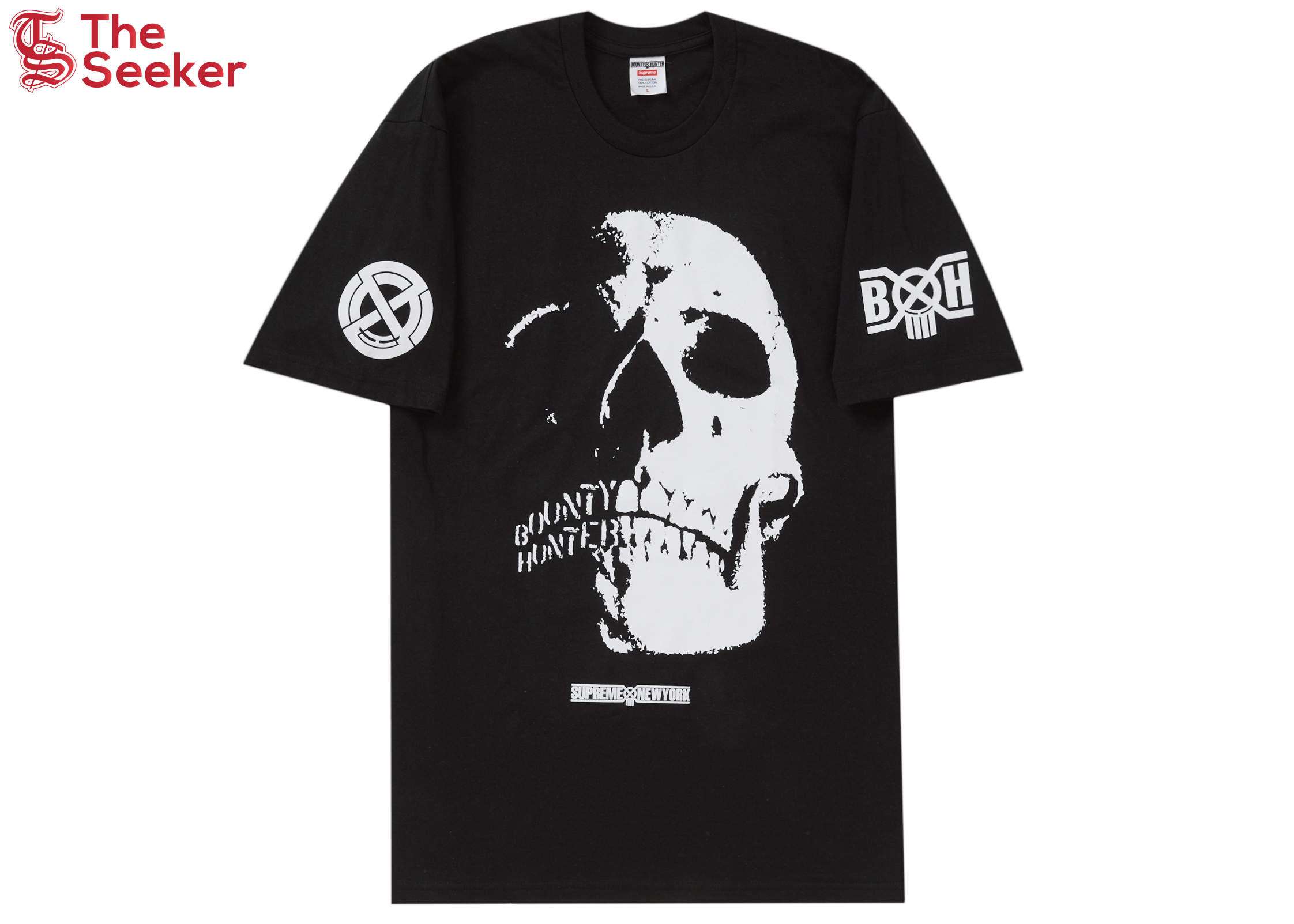 Supreme Bounty Hunter Skulls Tee Black