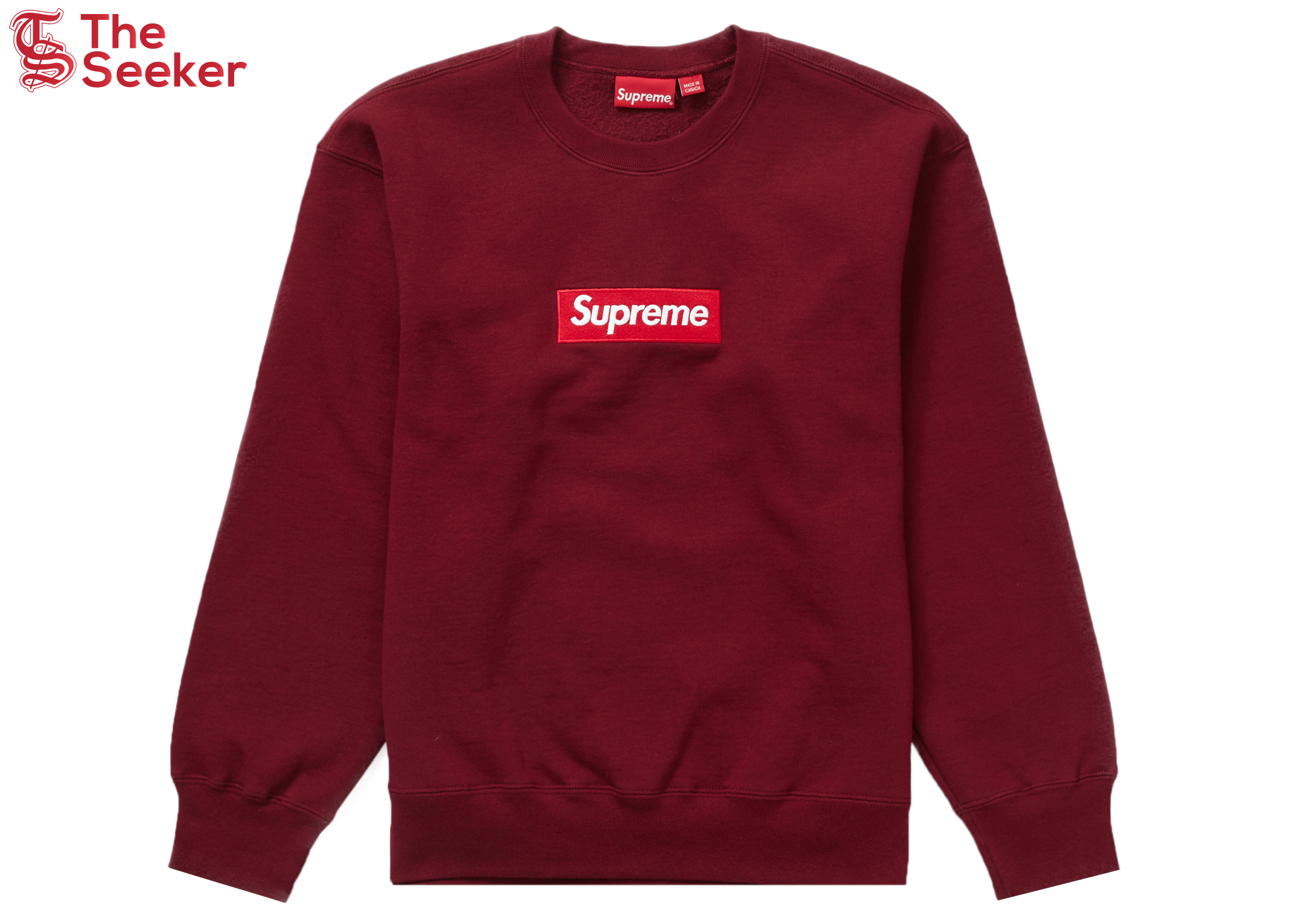 Supreme Box Logo Crewneck (FW22) Cardinal