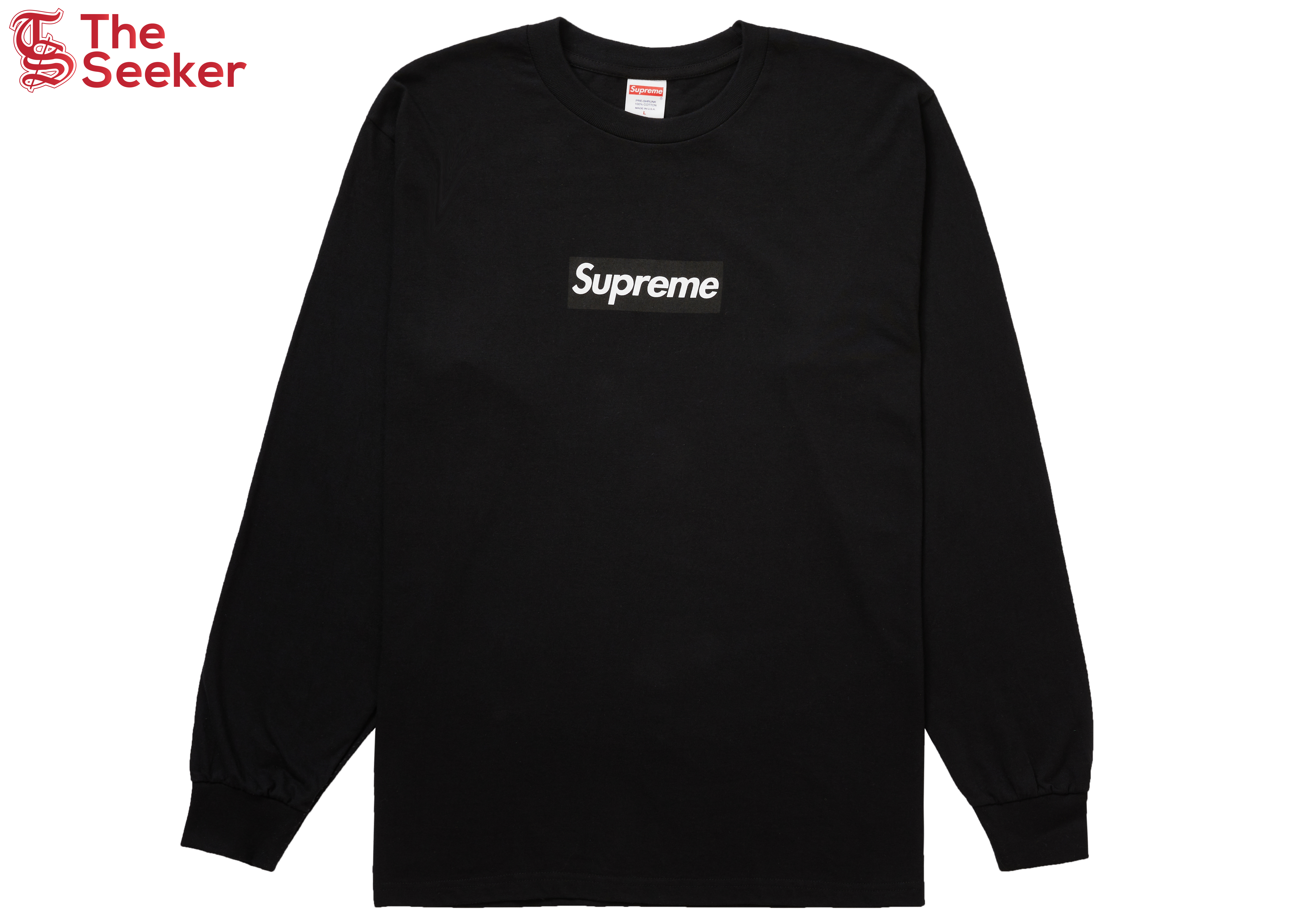 Supreme Box Logo L/S Tee Black