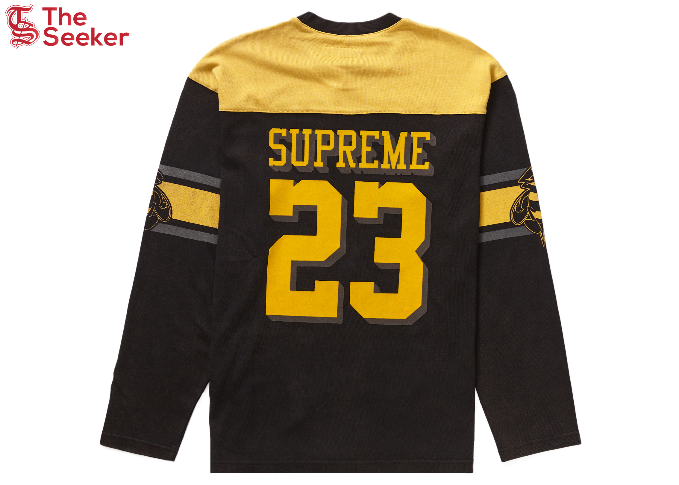 Supreme Bumblebee L/S Football Top Black