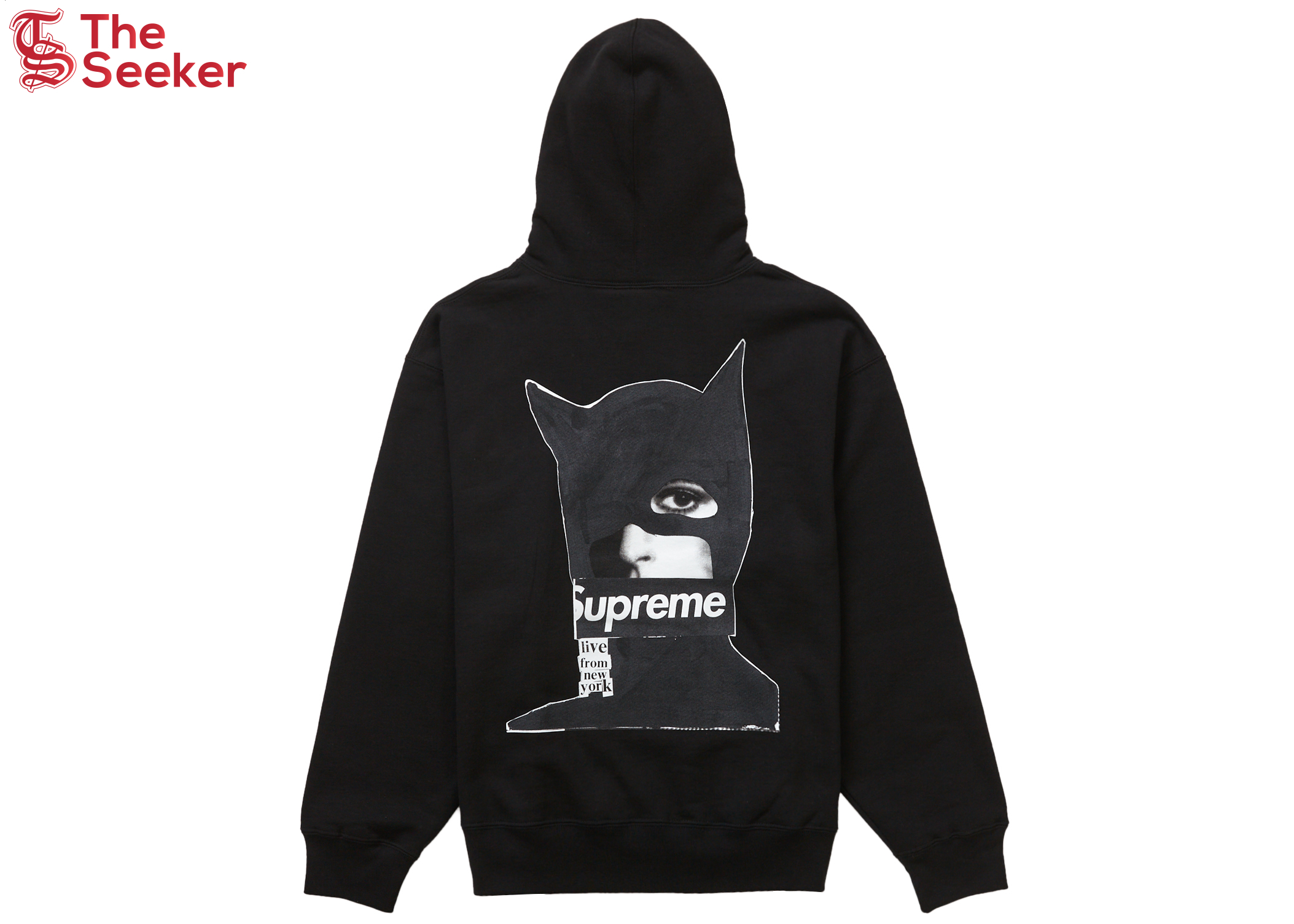 Supreme Catwoman Hooded Sweatshirt Black