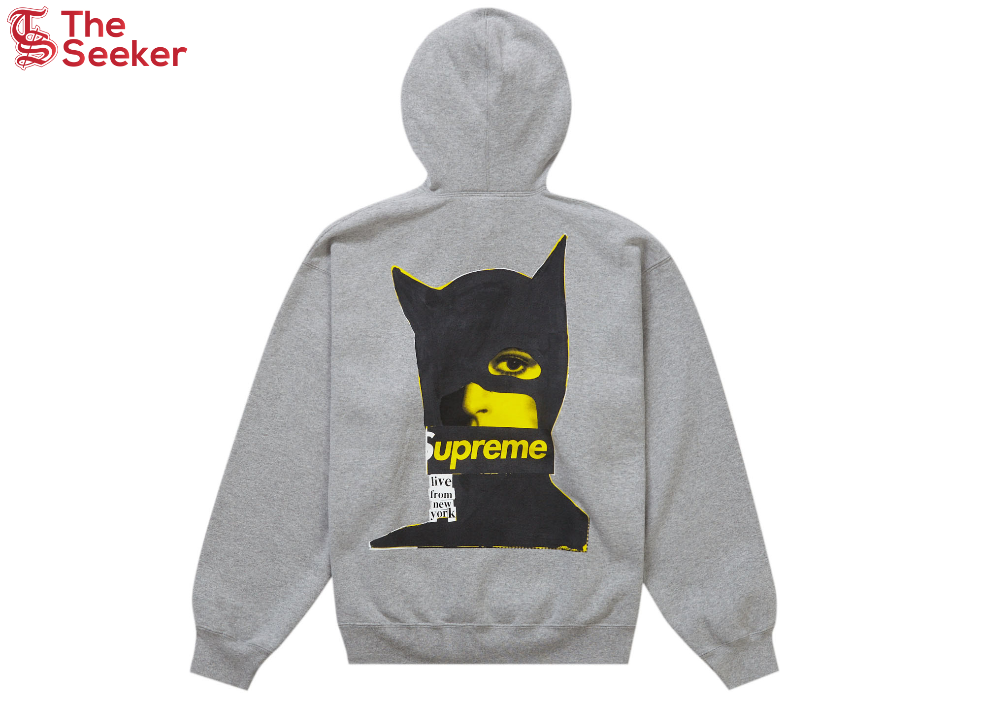 Supreme Catwoman Hooded Sweatshirt Heather Grey