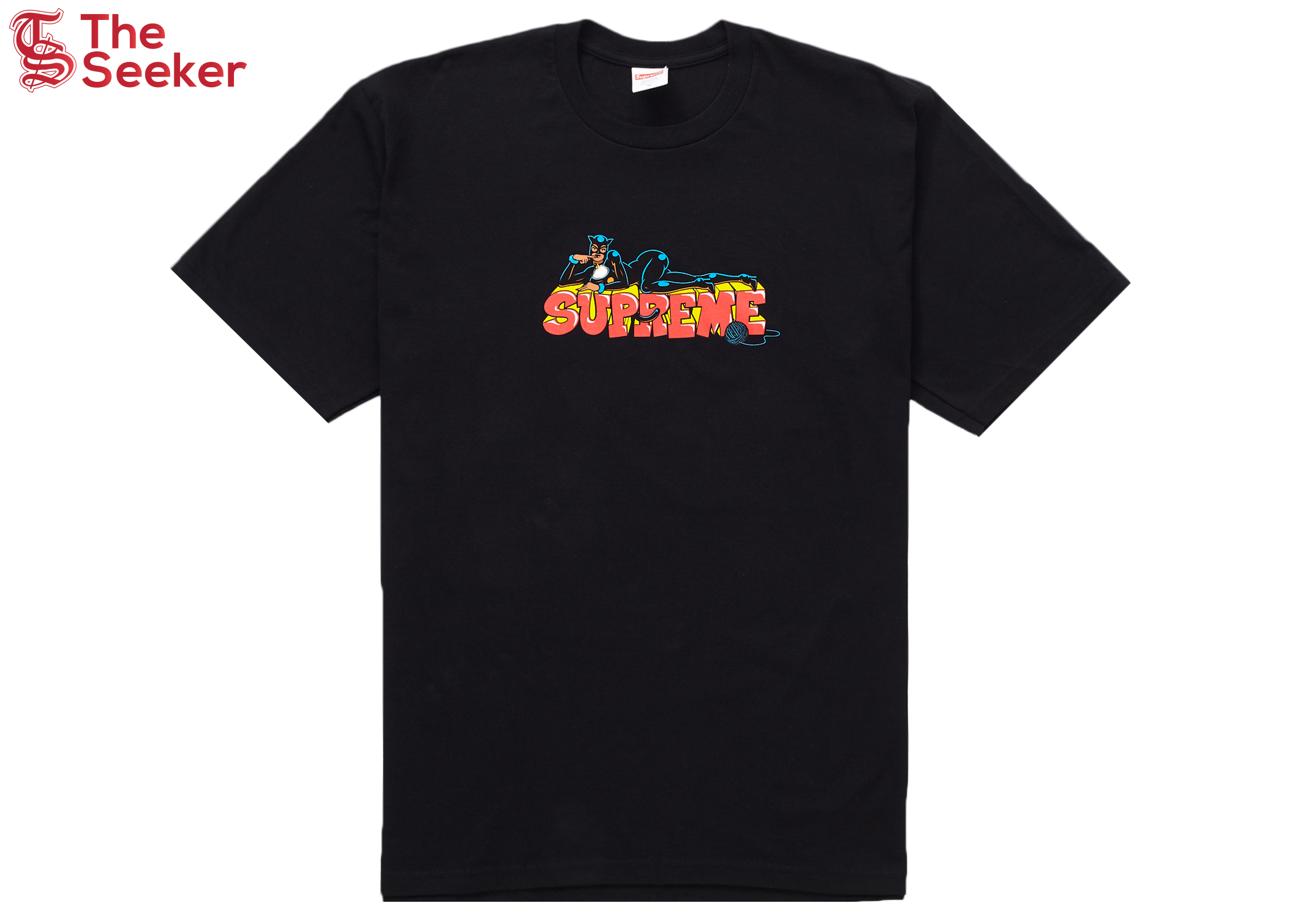 Supreme Catwoman Tee Black