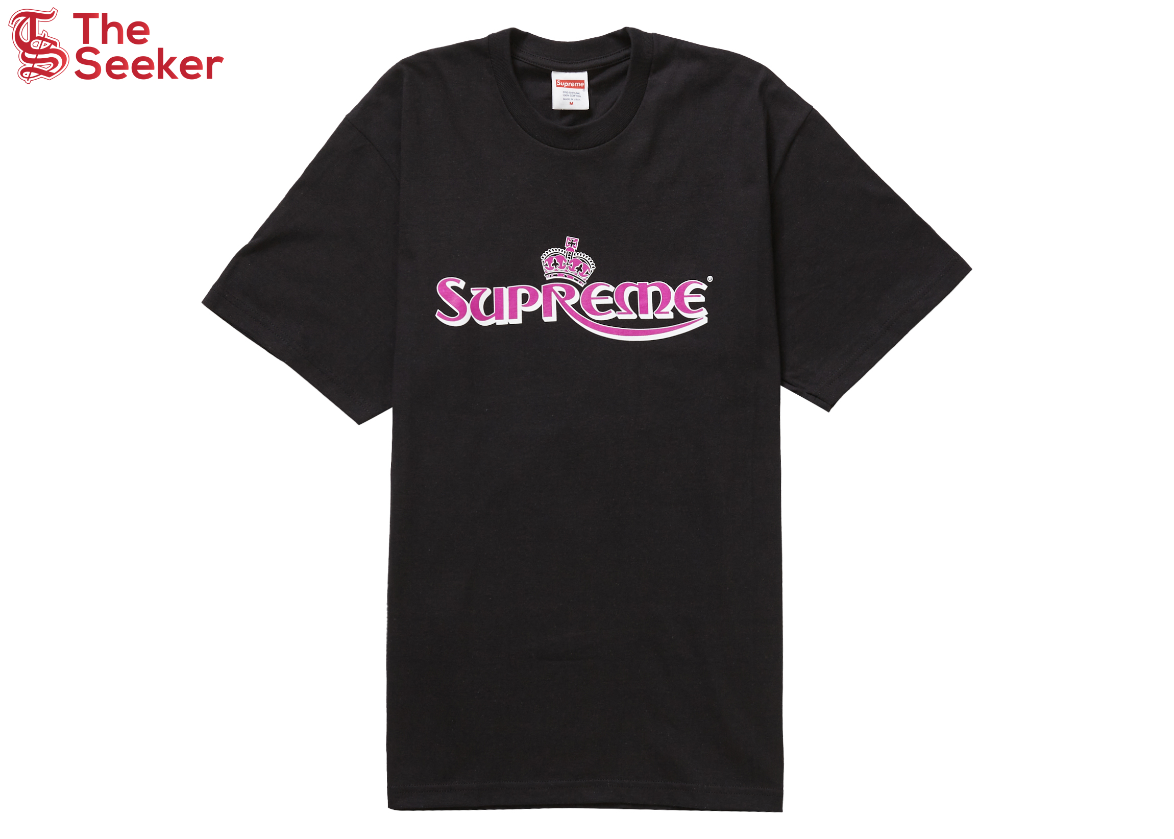 Supreme Crown Tee Black