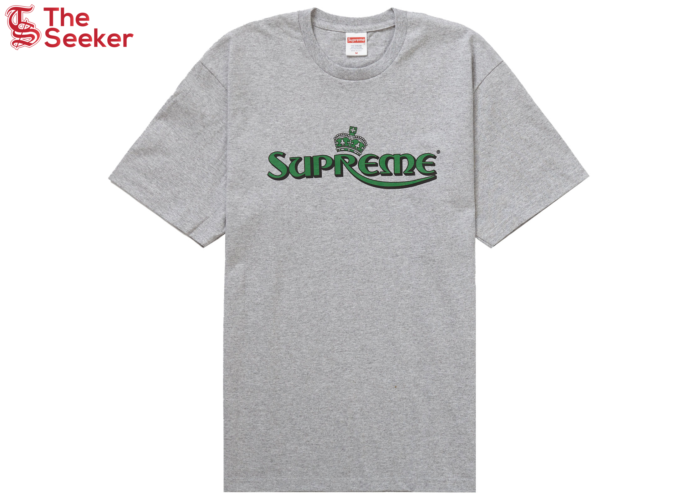 Supreme Crown Tee Heather Grey