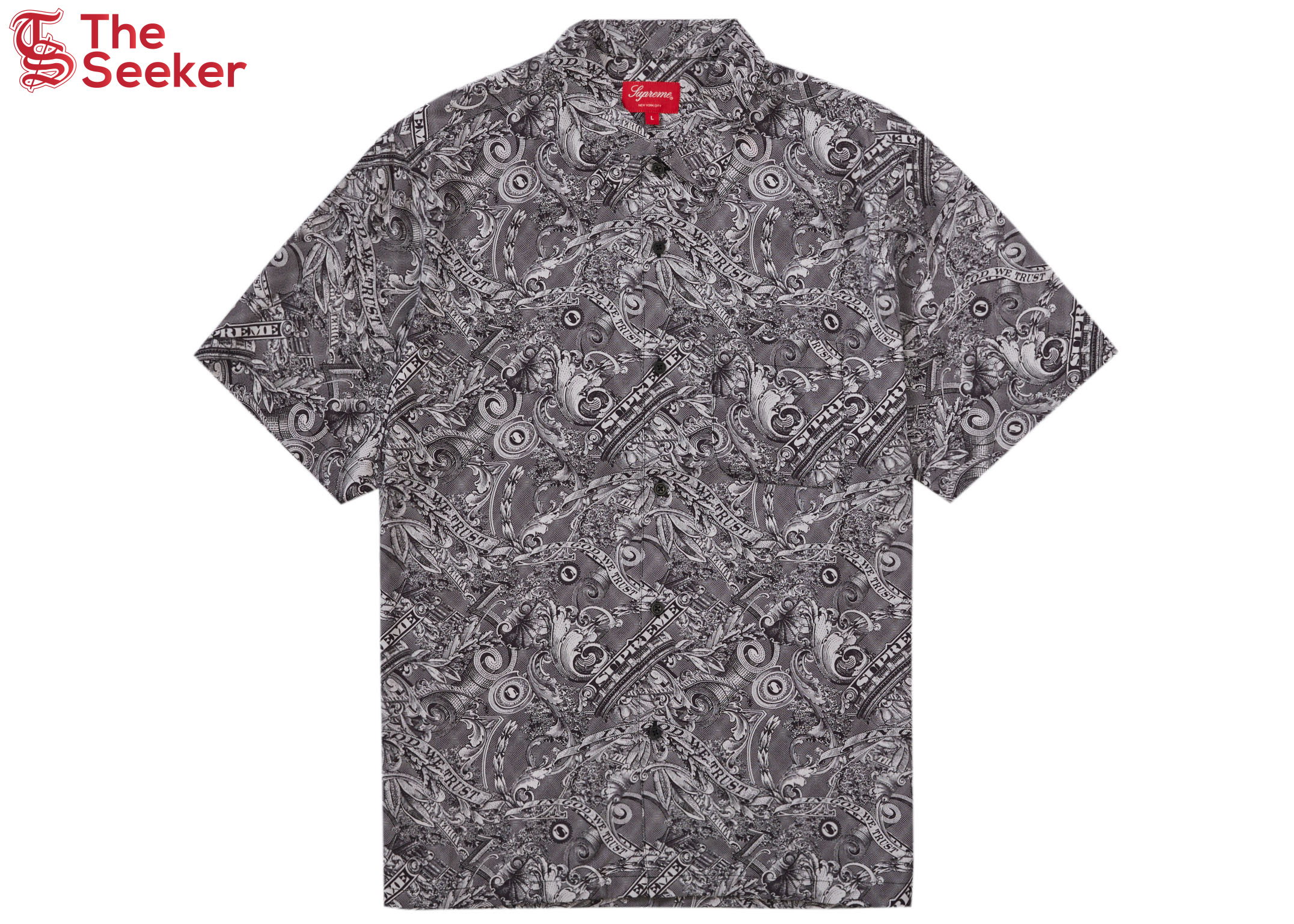 Supreme Dollar S/S Shirt Black