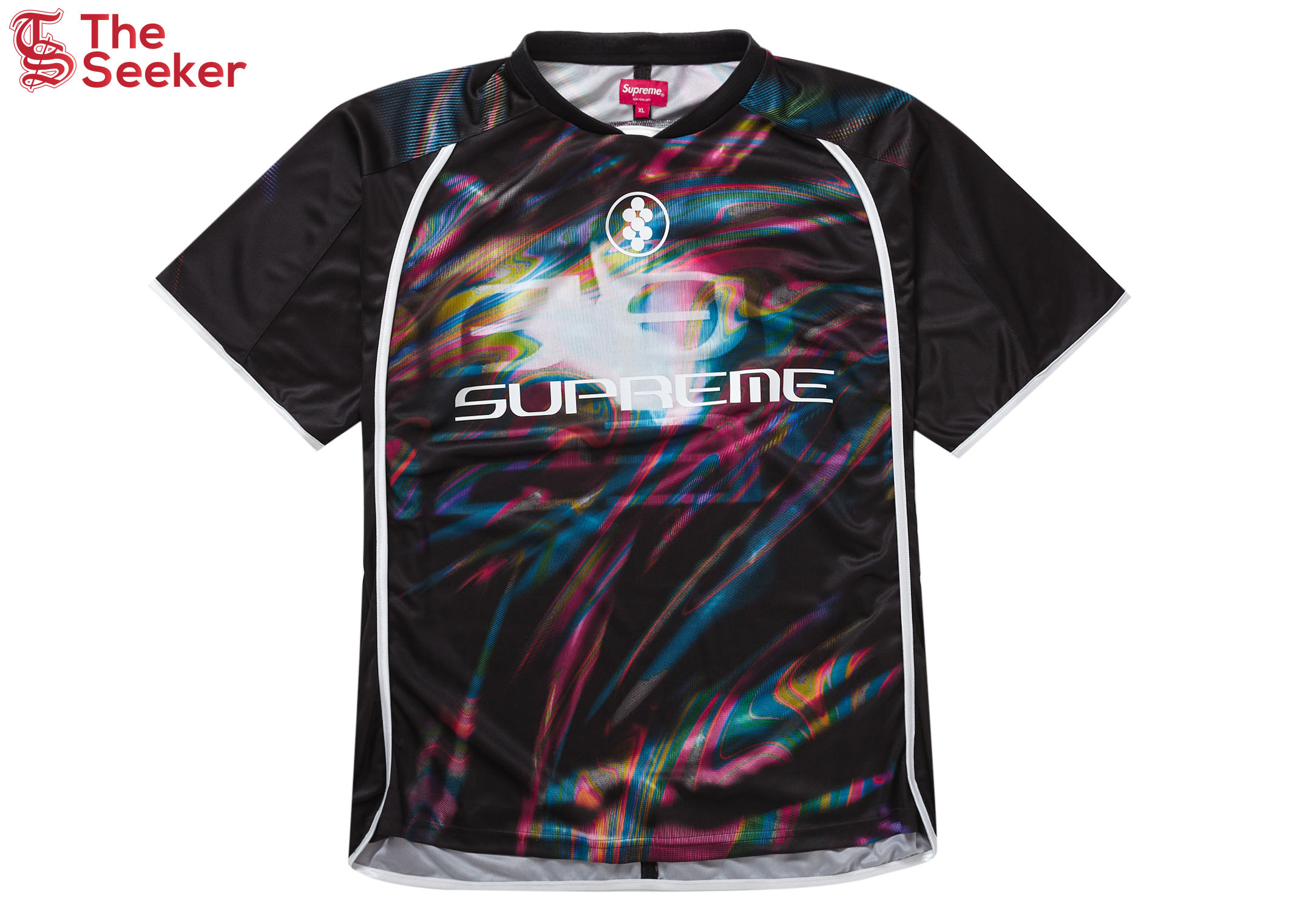 Supreme Feedback Soccer Jersey Black