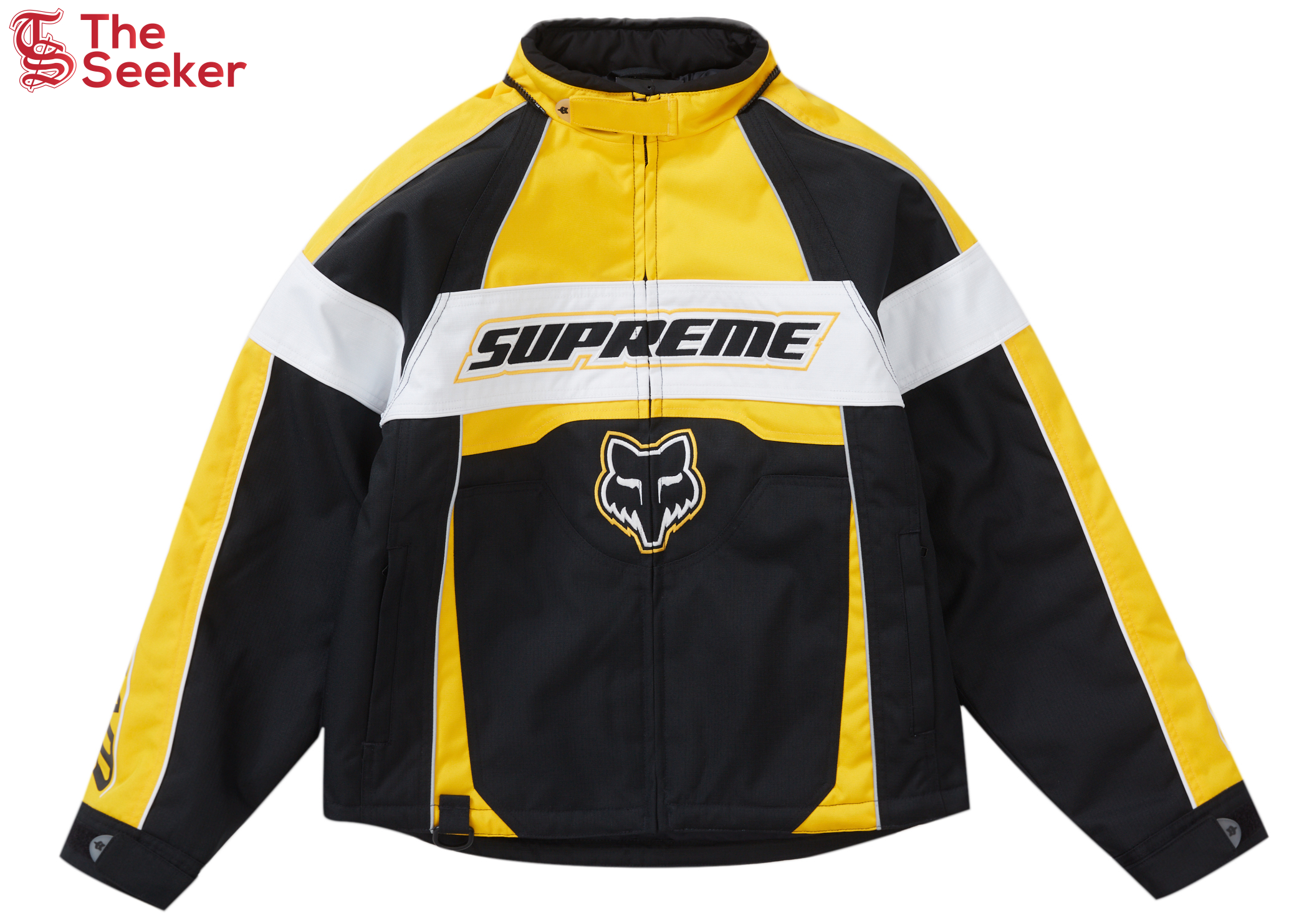 Supreme Fox Racing Jacket Yellow