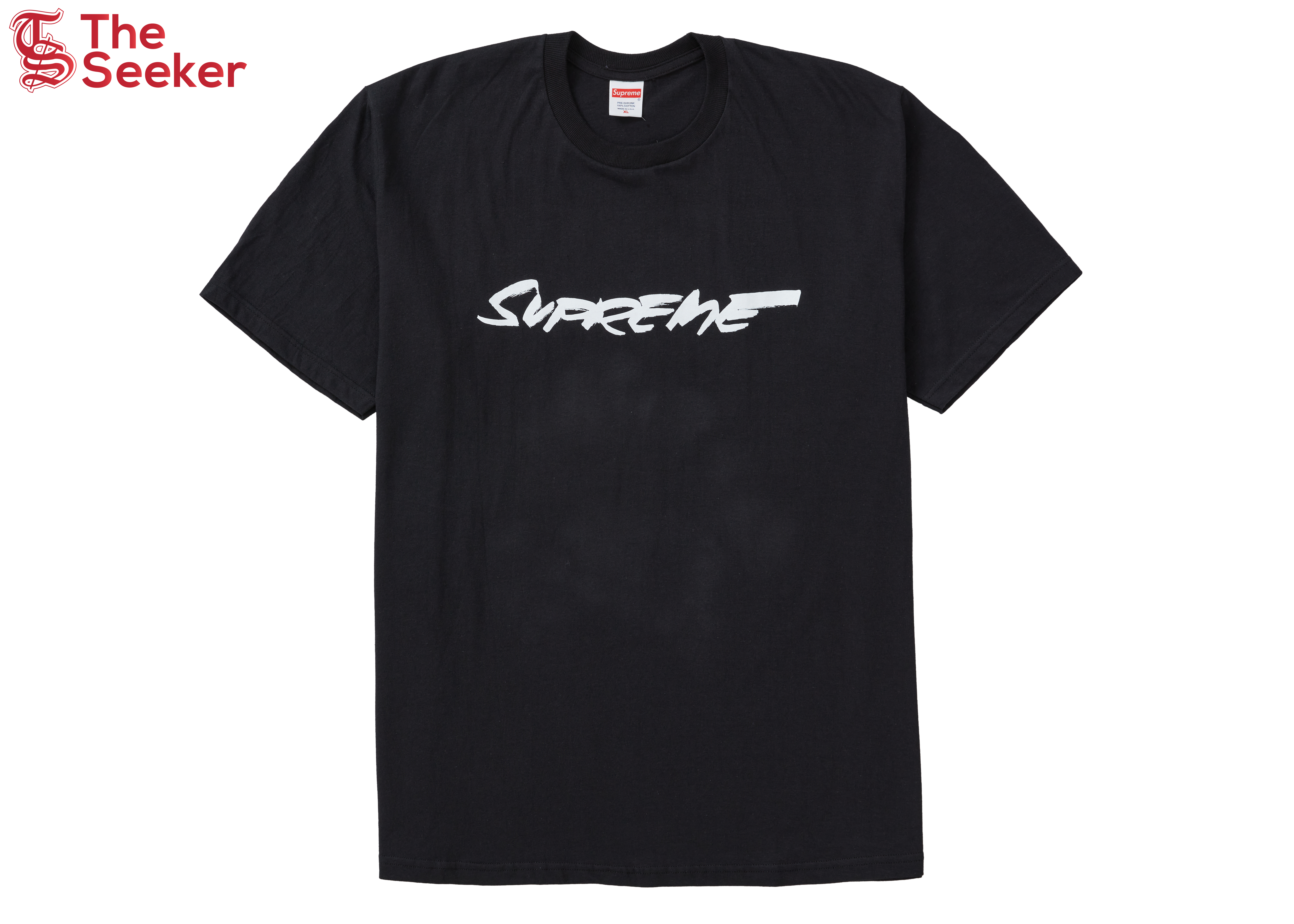 Supreme Futura Logo Tee Black