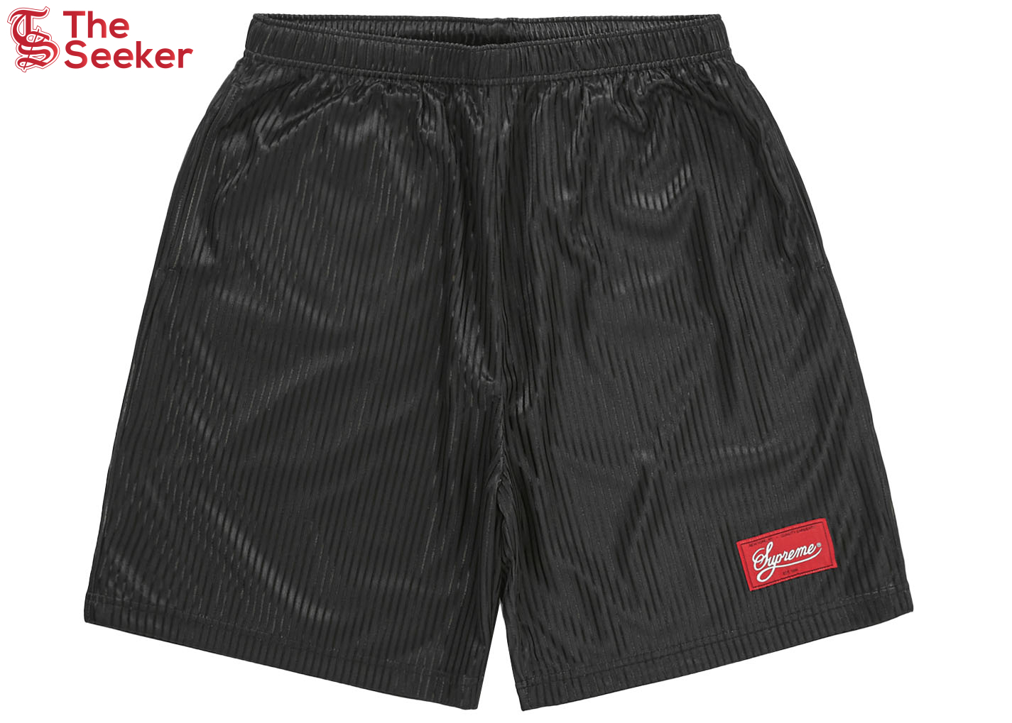 Supreme Gradient Mesh Stripe Short Black