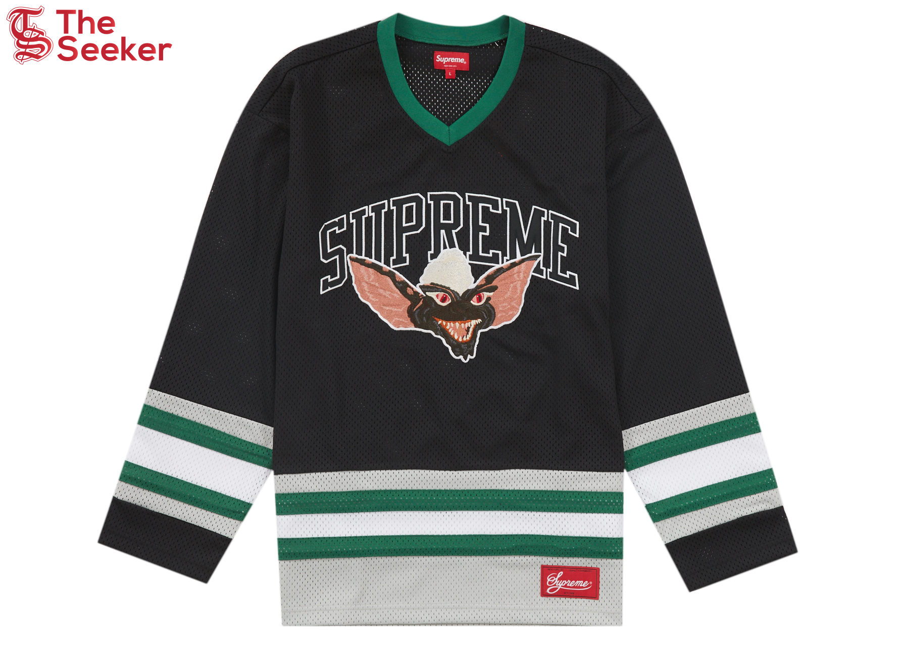 Supreme Gremlins Hockey Jersey Black